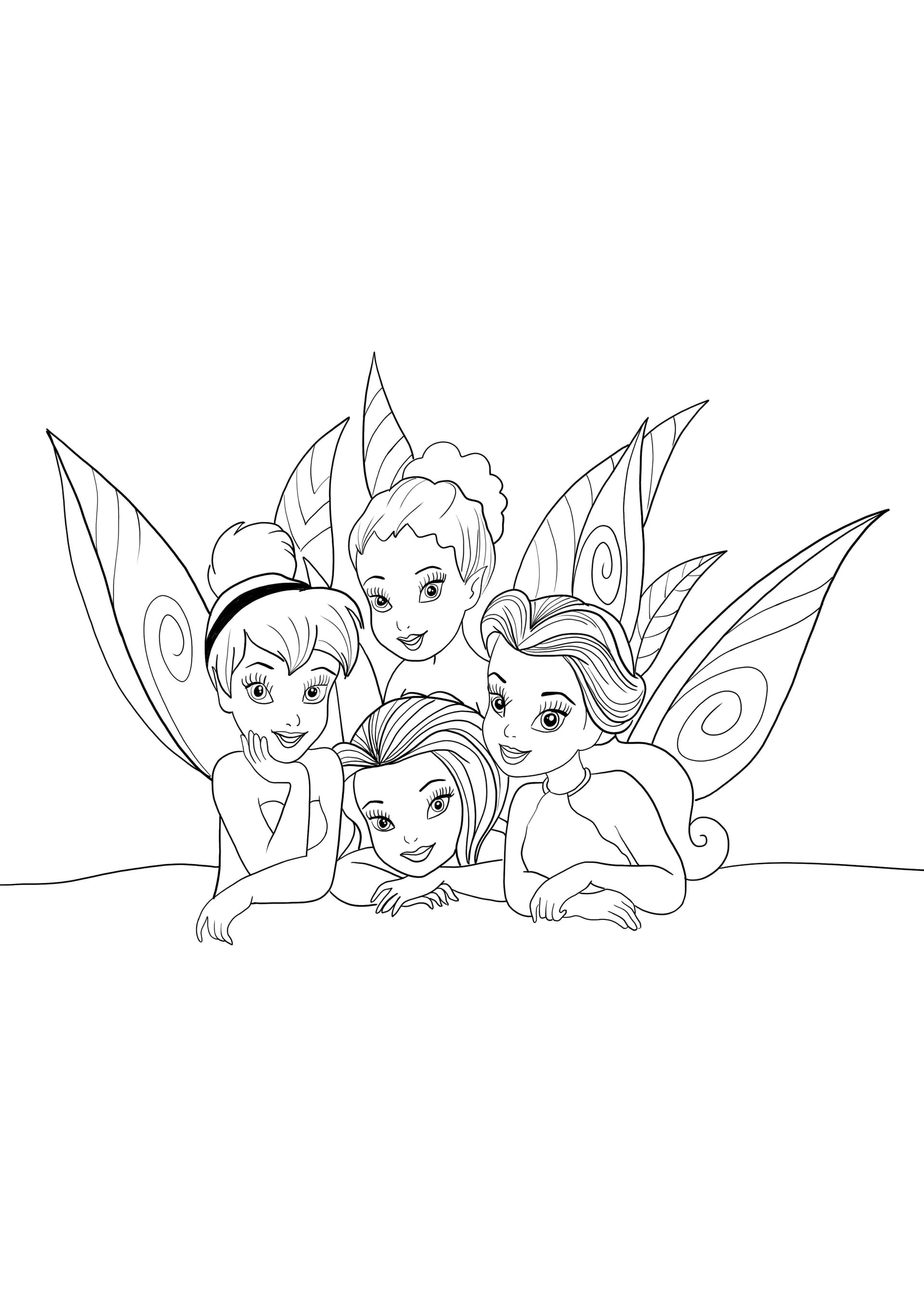 Four fairies