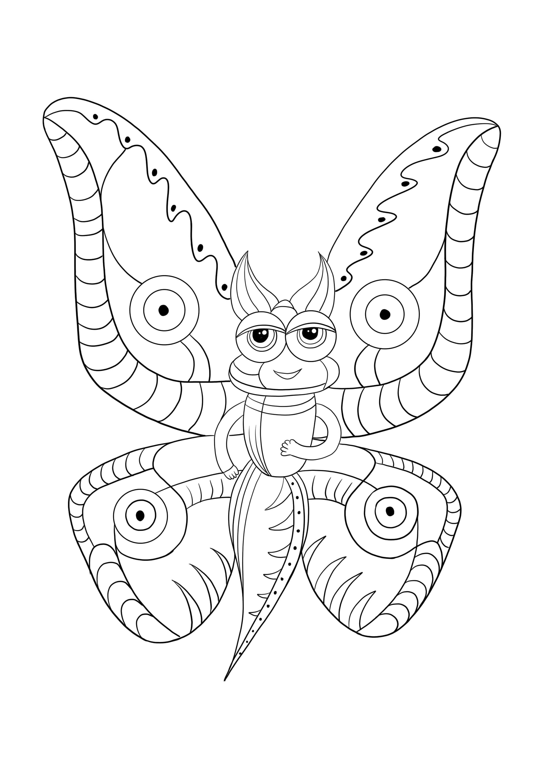 Funny butterfly