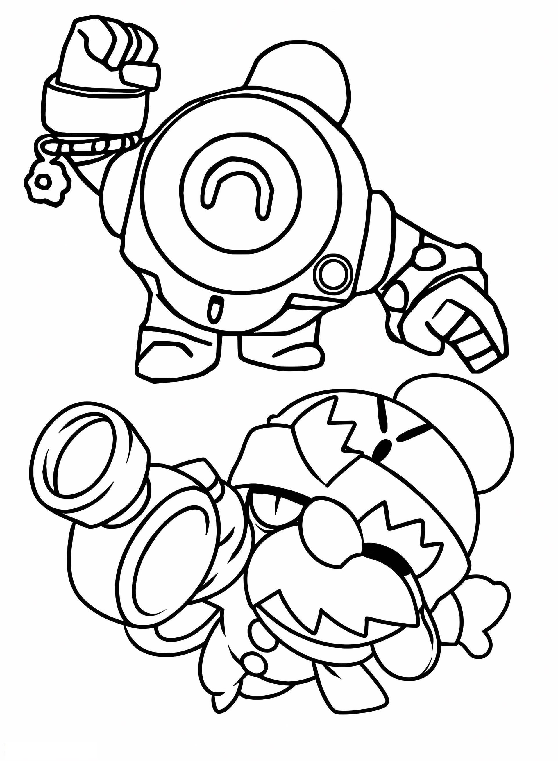 Gale Et Nani Brawl Stars