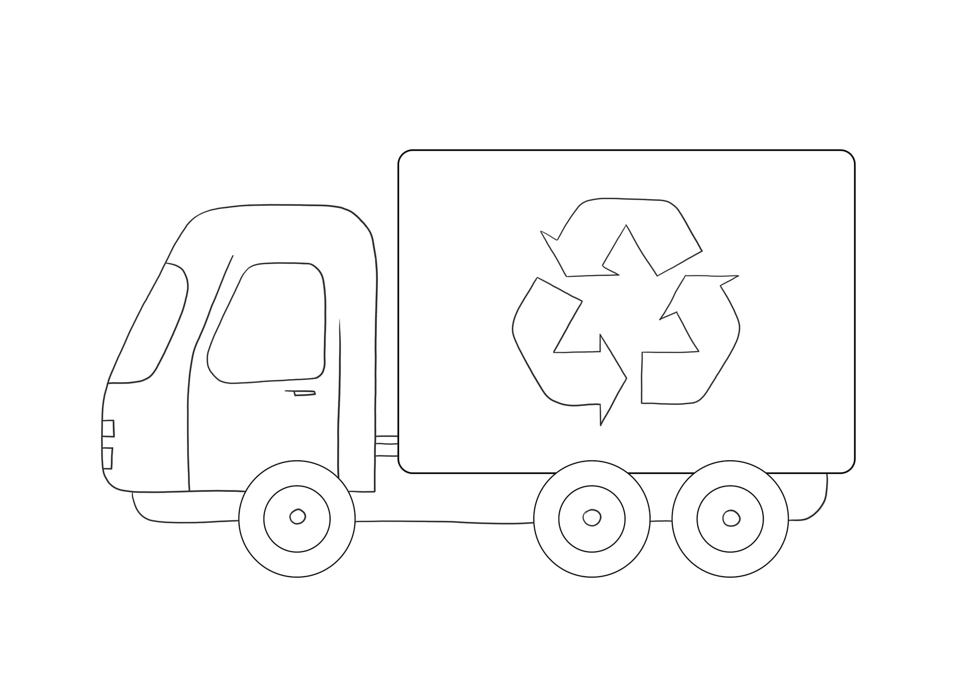 Garbage truck1