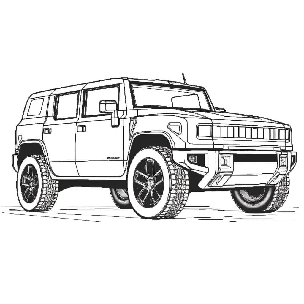 GMC Hummer EV SUV MT Tires 2024 0