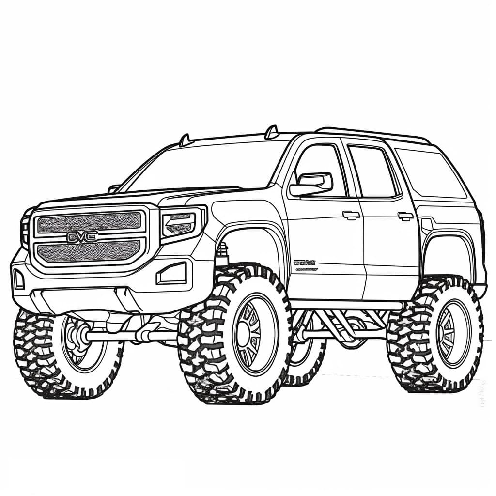 GMC Sierra Mud Terrain Tires 4WD 2024 3