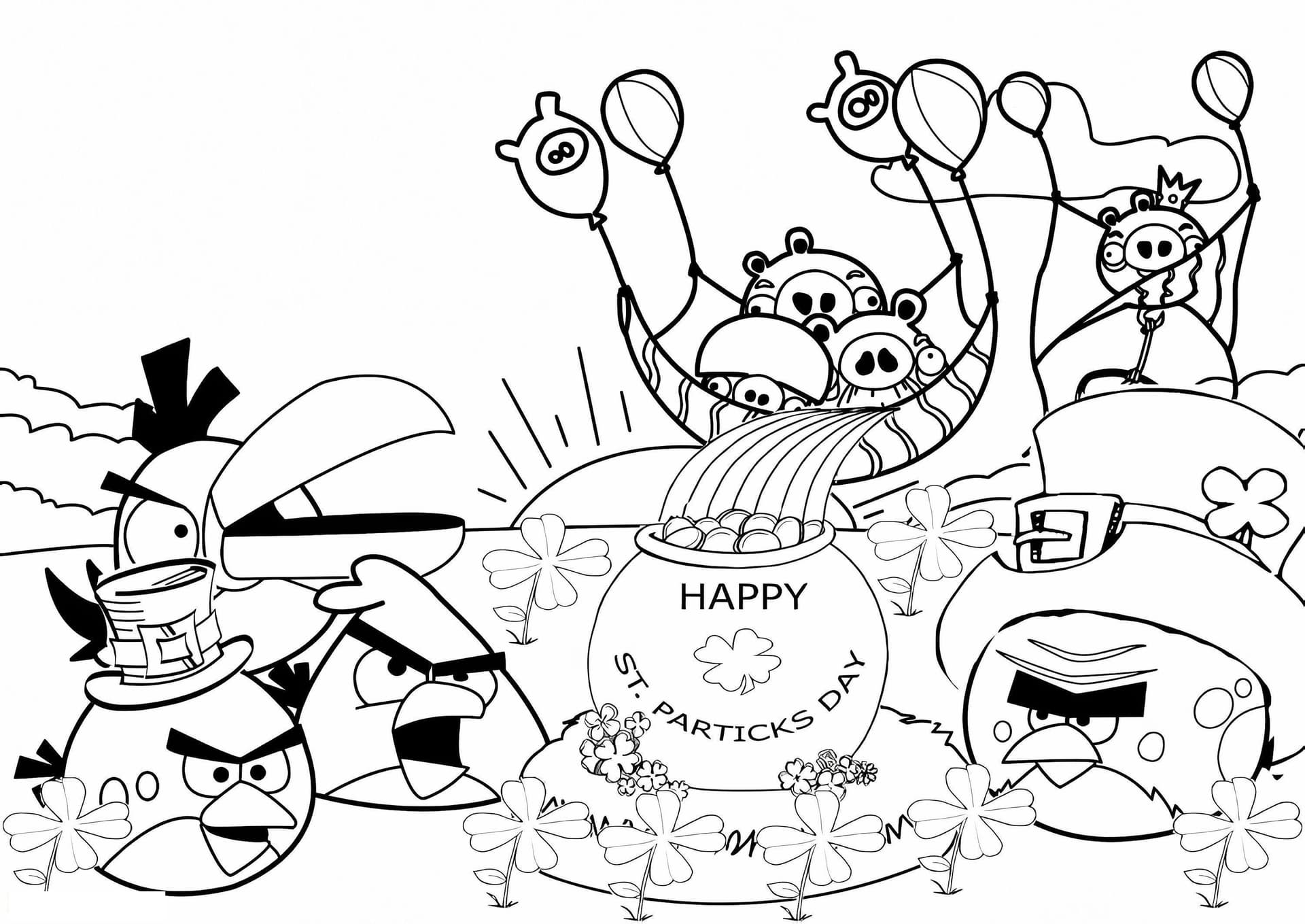 Grandes Angry Birds