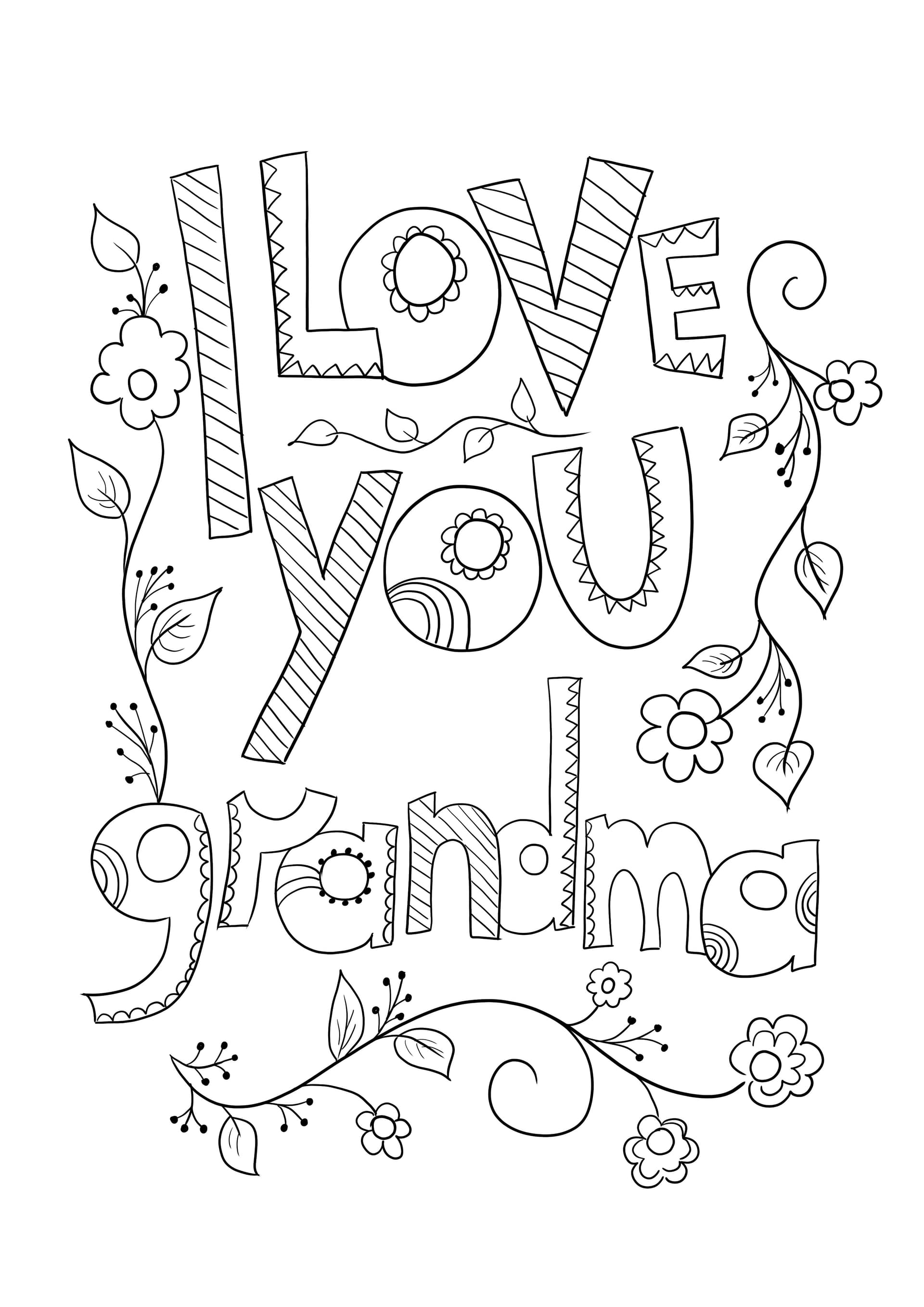 Grandma's birthday card