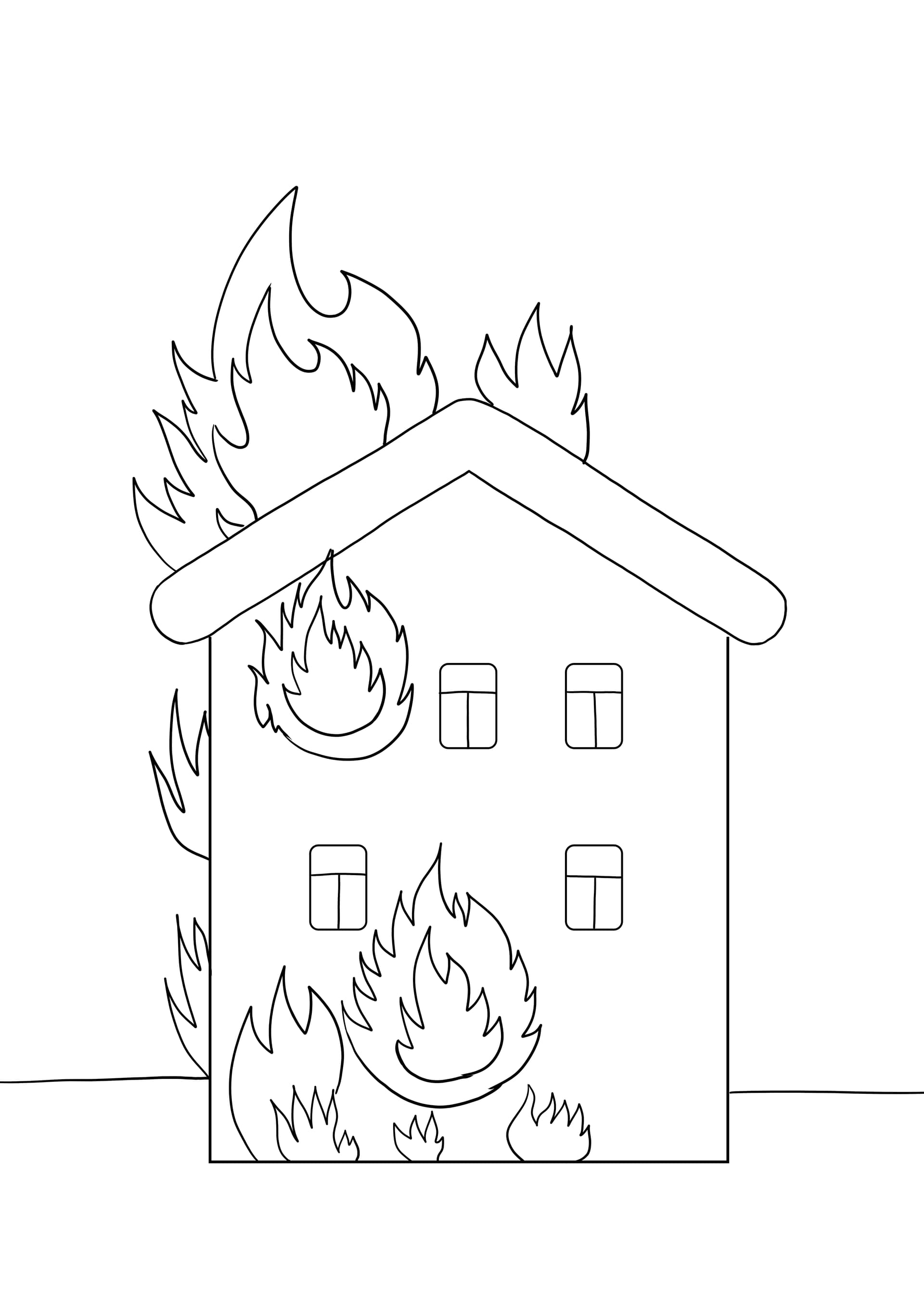 House on fire