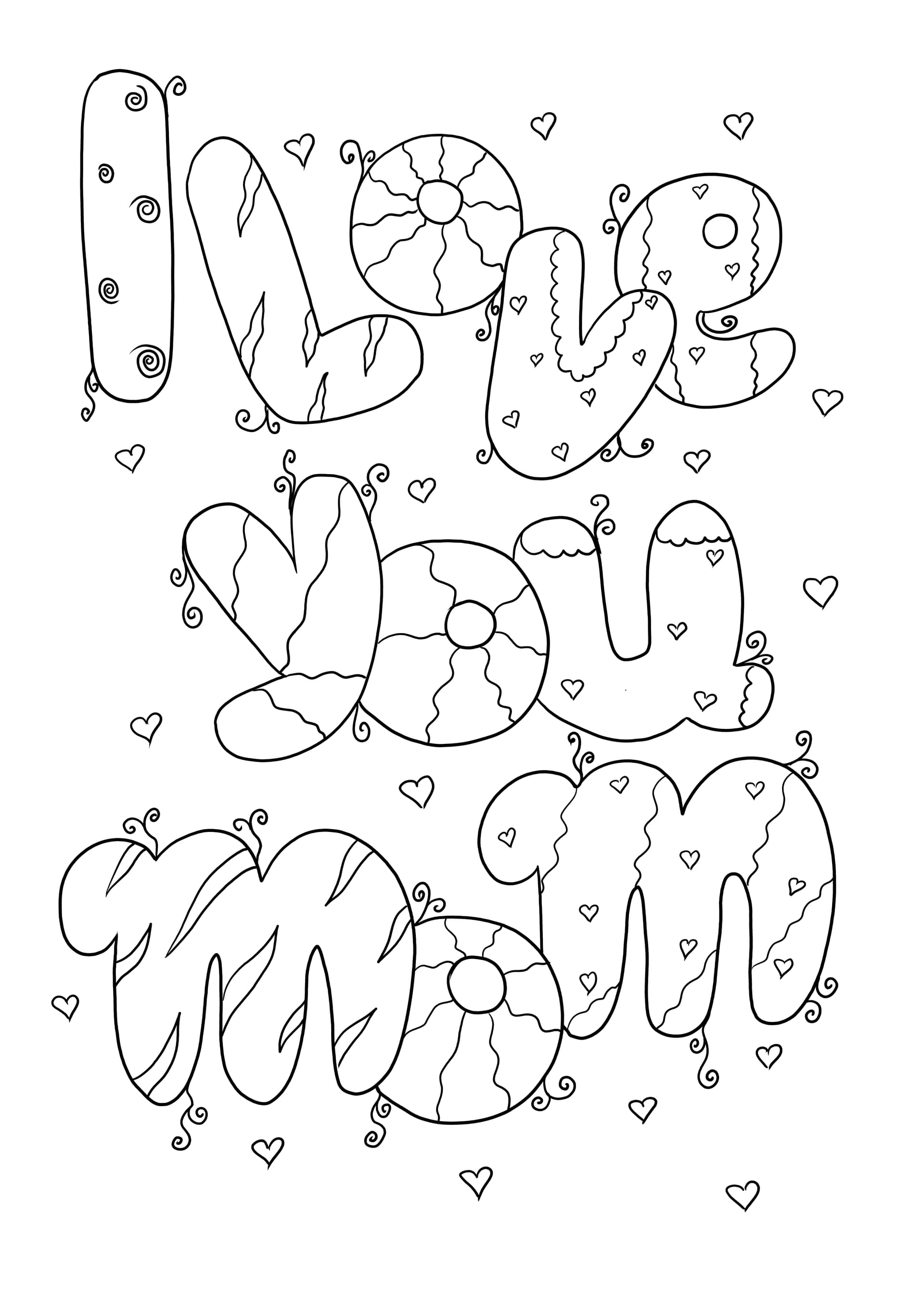 I love you Mom