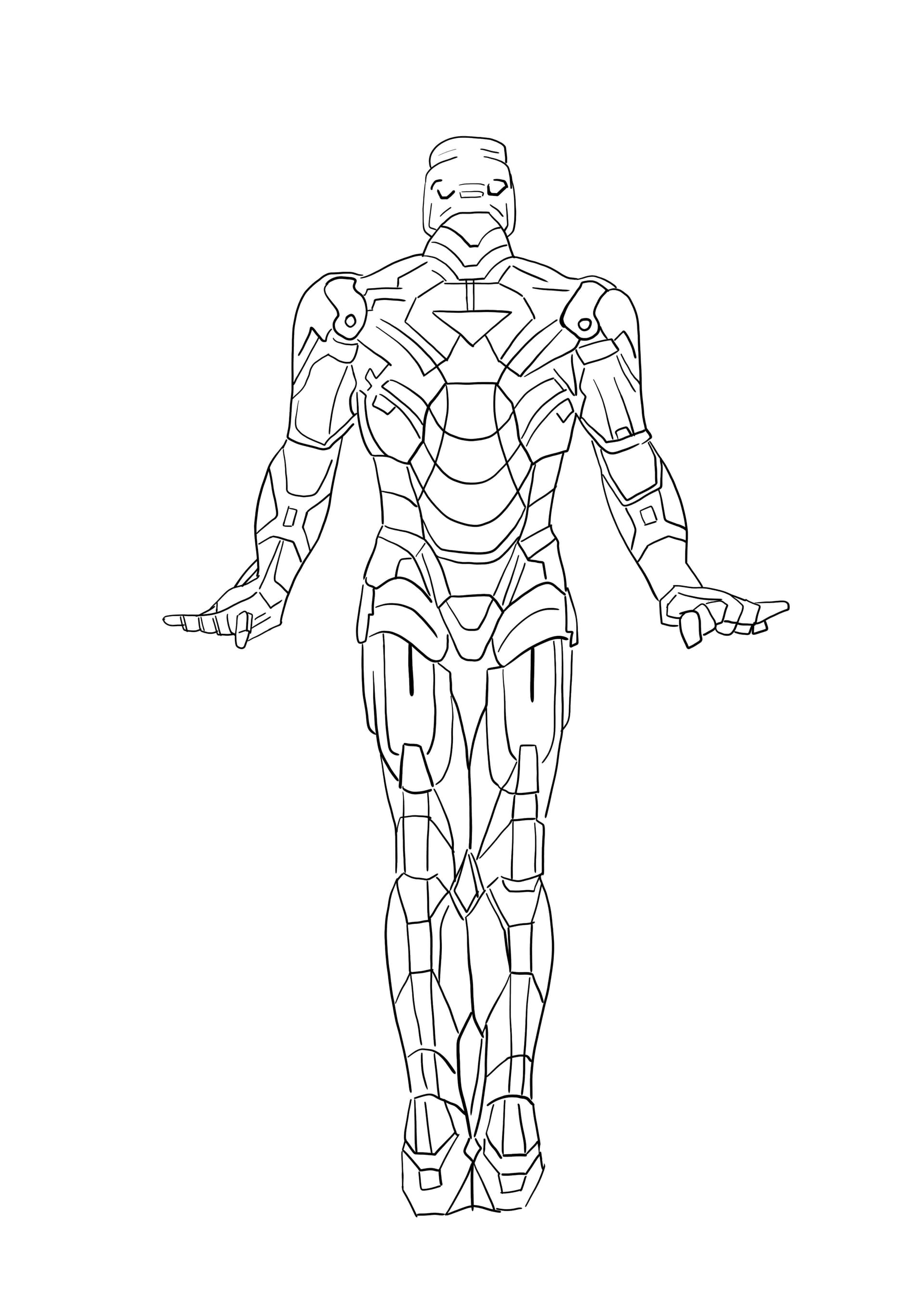 Iron Man flying
