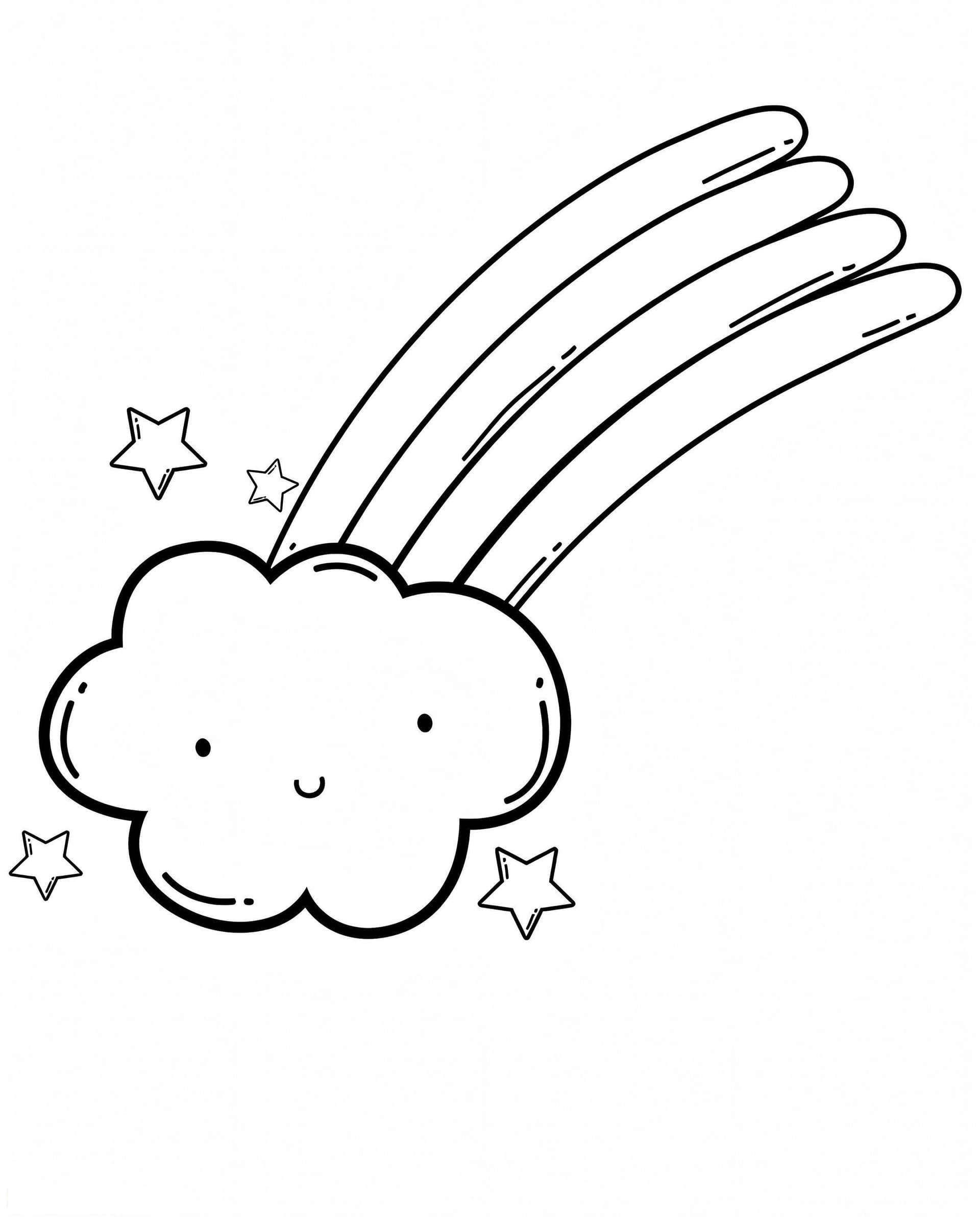 Lovely Rainbow Cloud