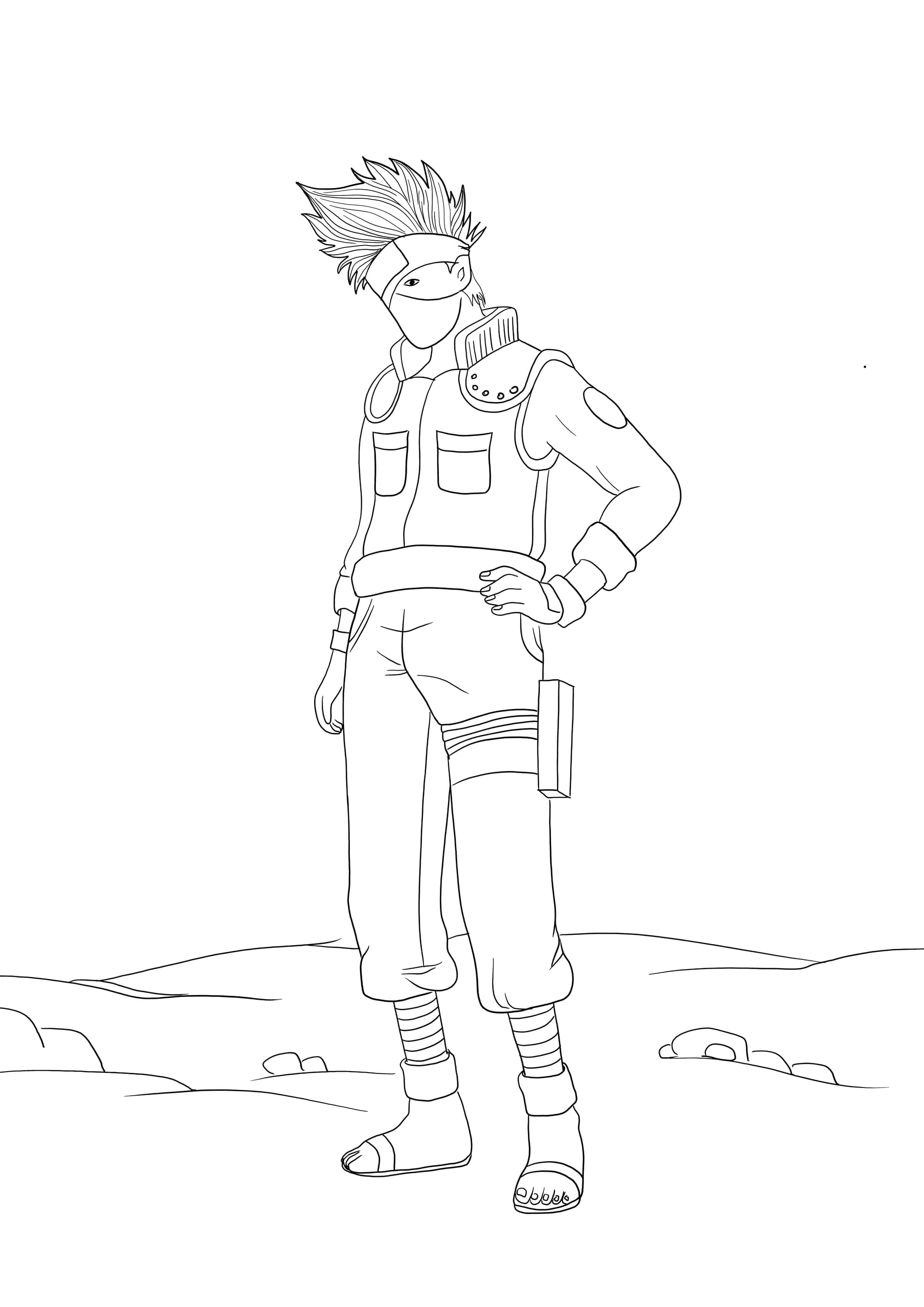 Kakashi Hatake from Naruto