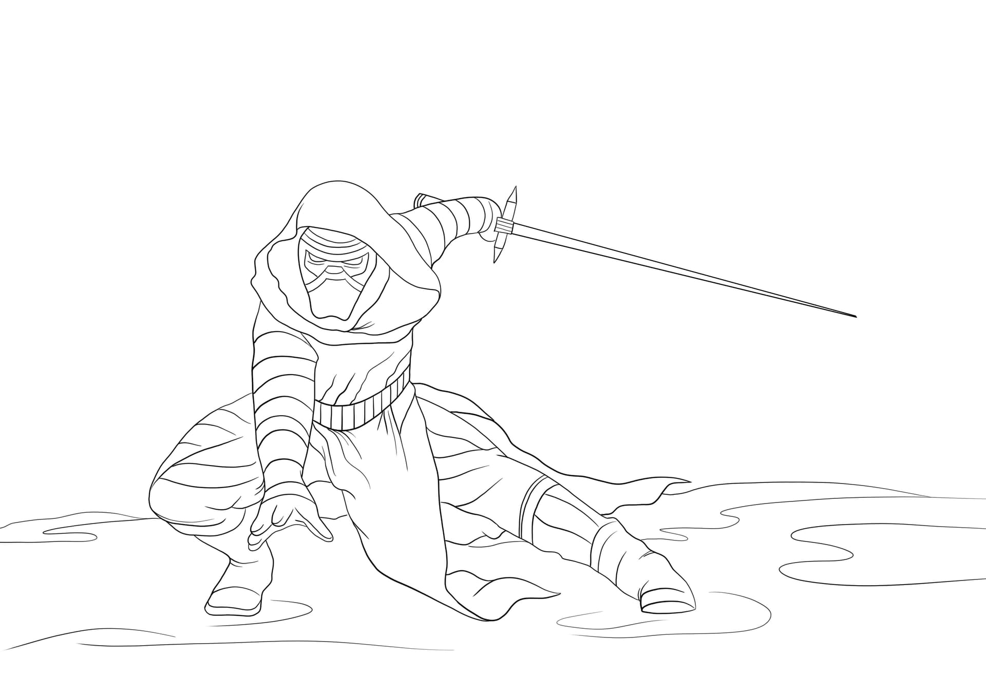 Kylo Ren from Star Wars