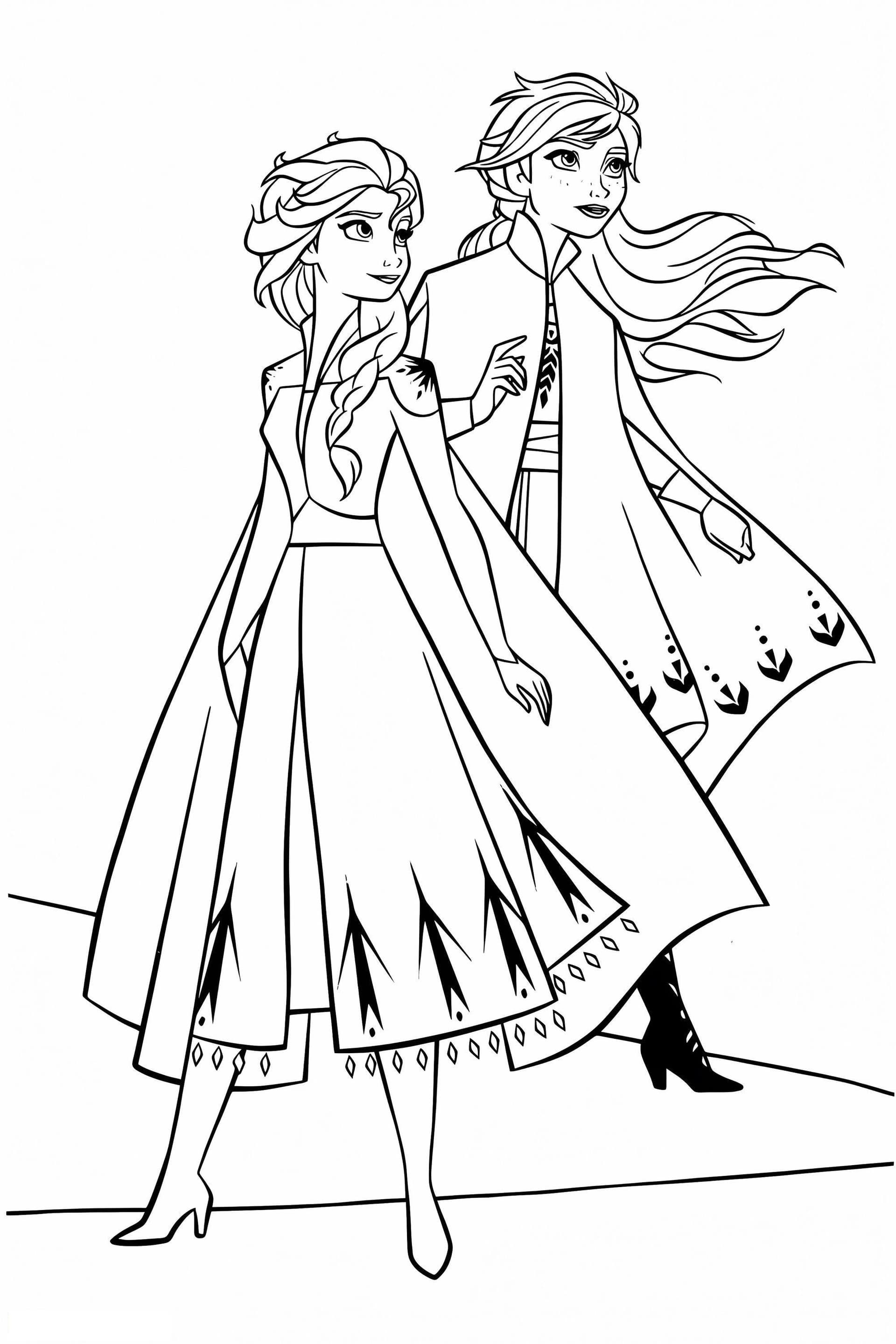 Frozen 2 Elsa And Anna 683X1024