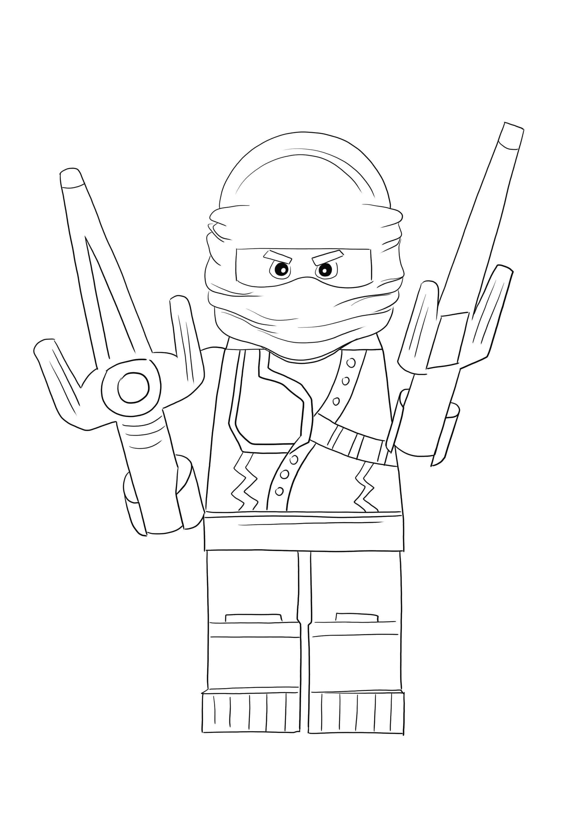 Free Lego Ninjago Jay ZX