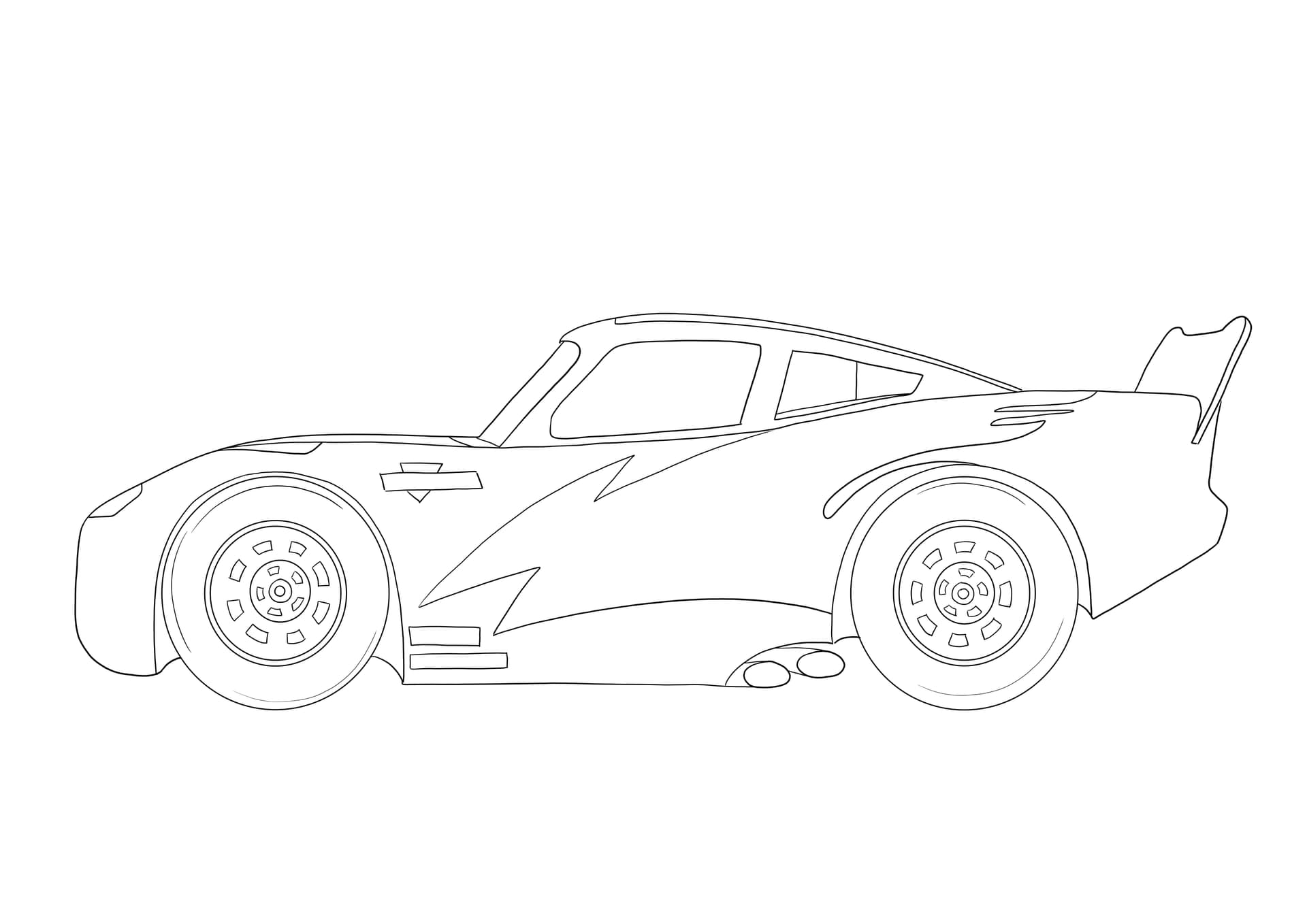 Lightning McQueen from Cars 3