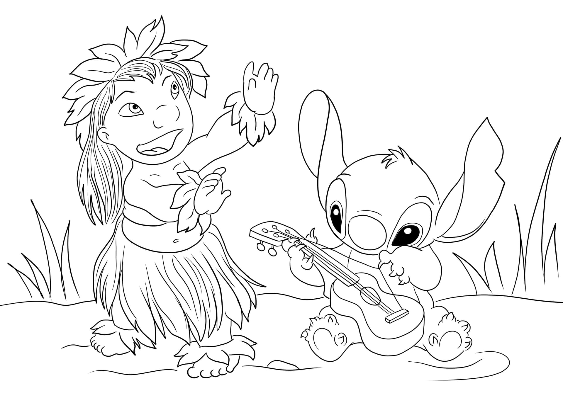 Lilo&Stitch dancing