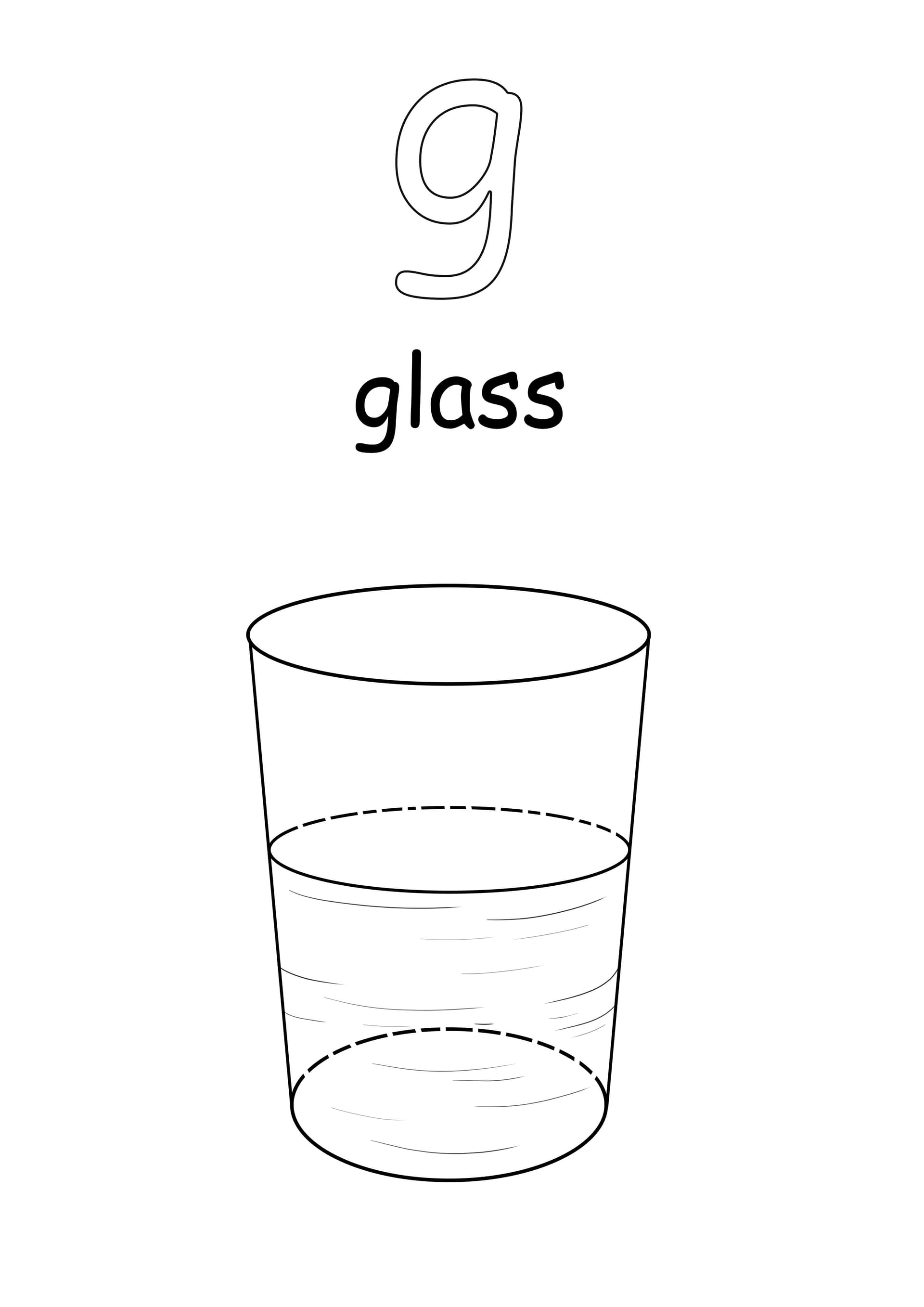 Lowercase g letter