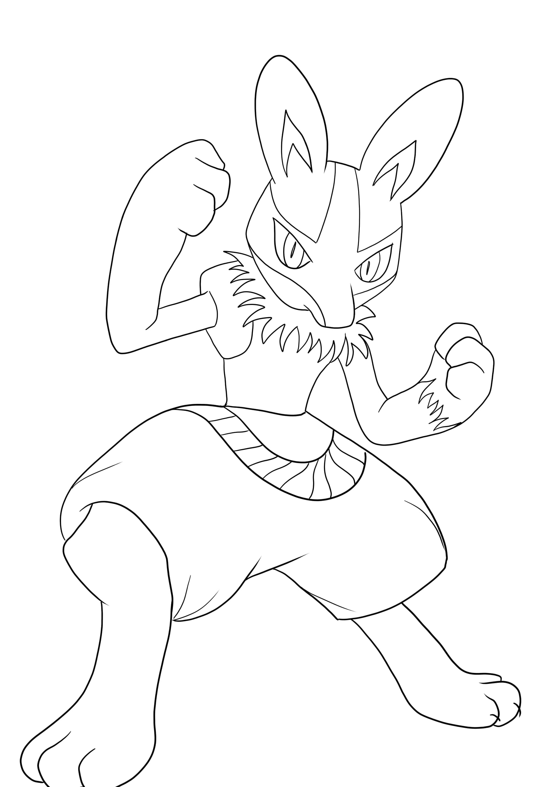 Lucario from Pokémon