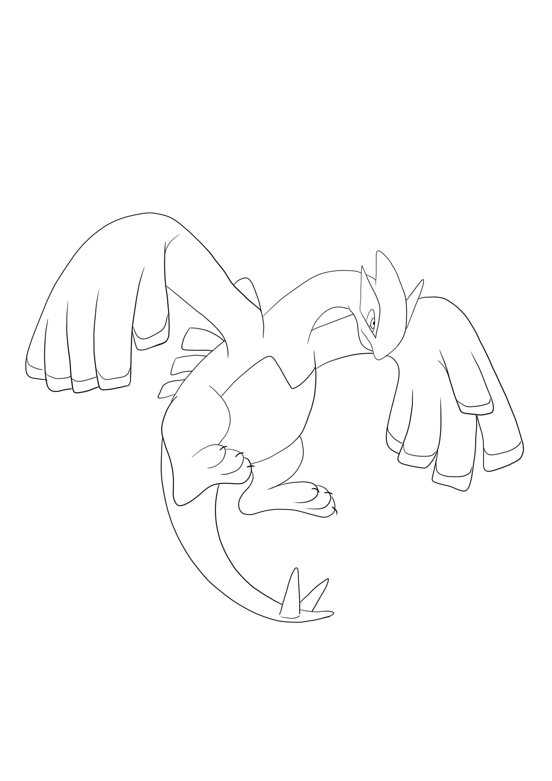 Lugia from the Pokémon