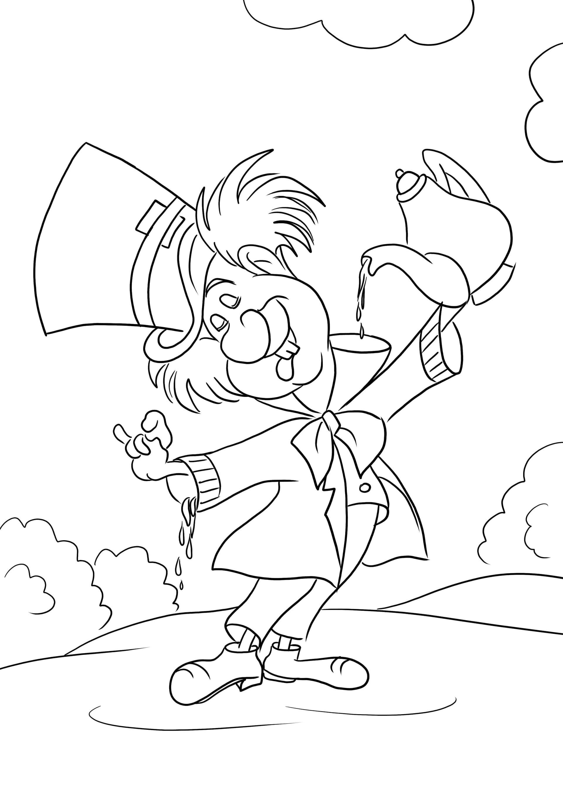 Mad Hatter and Teapot