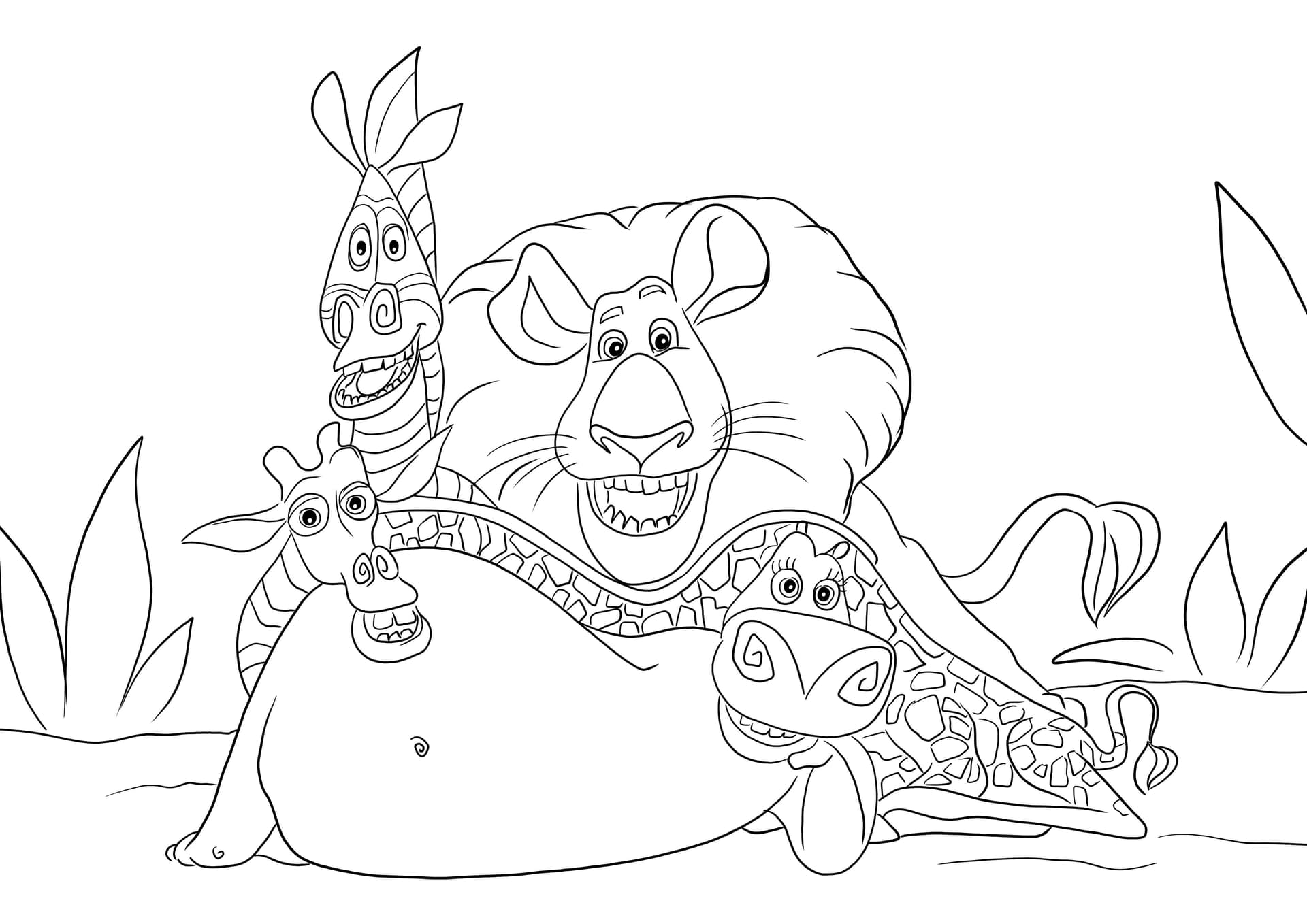 Madagascar friends
