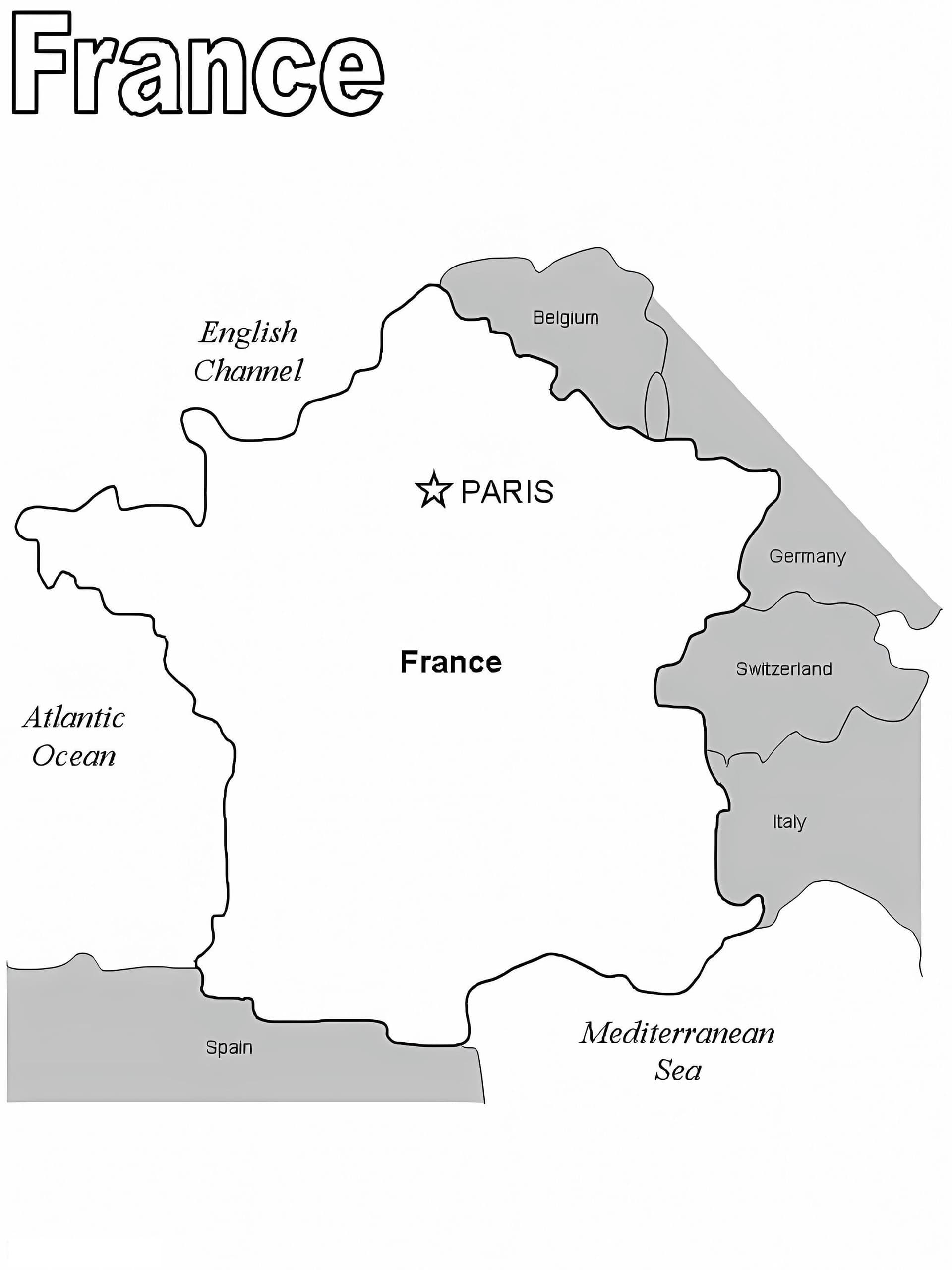 Map Of France