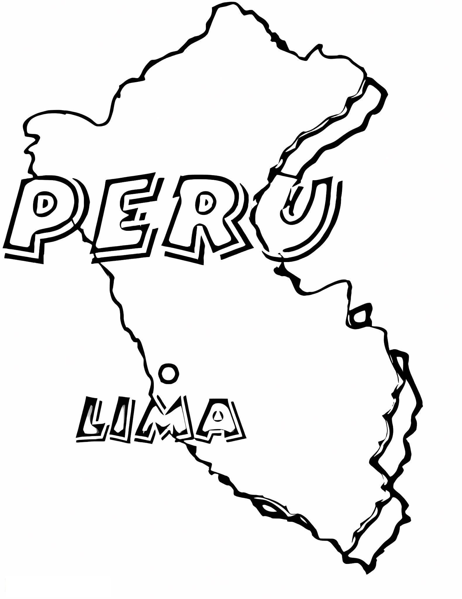 Mapa De Peru