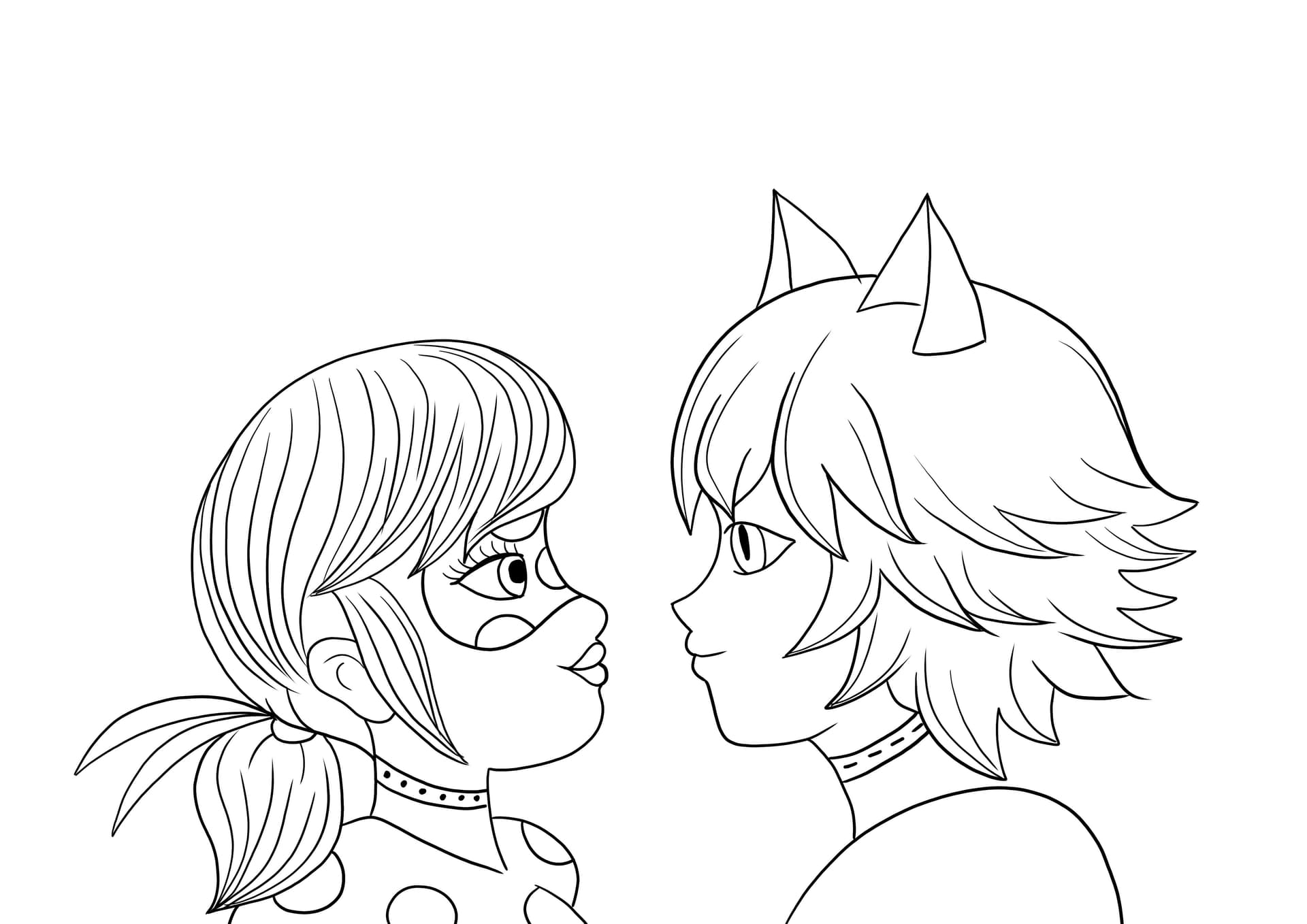 Marinette and Adrien