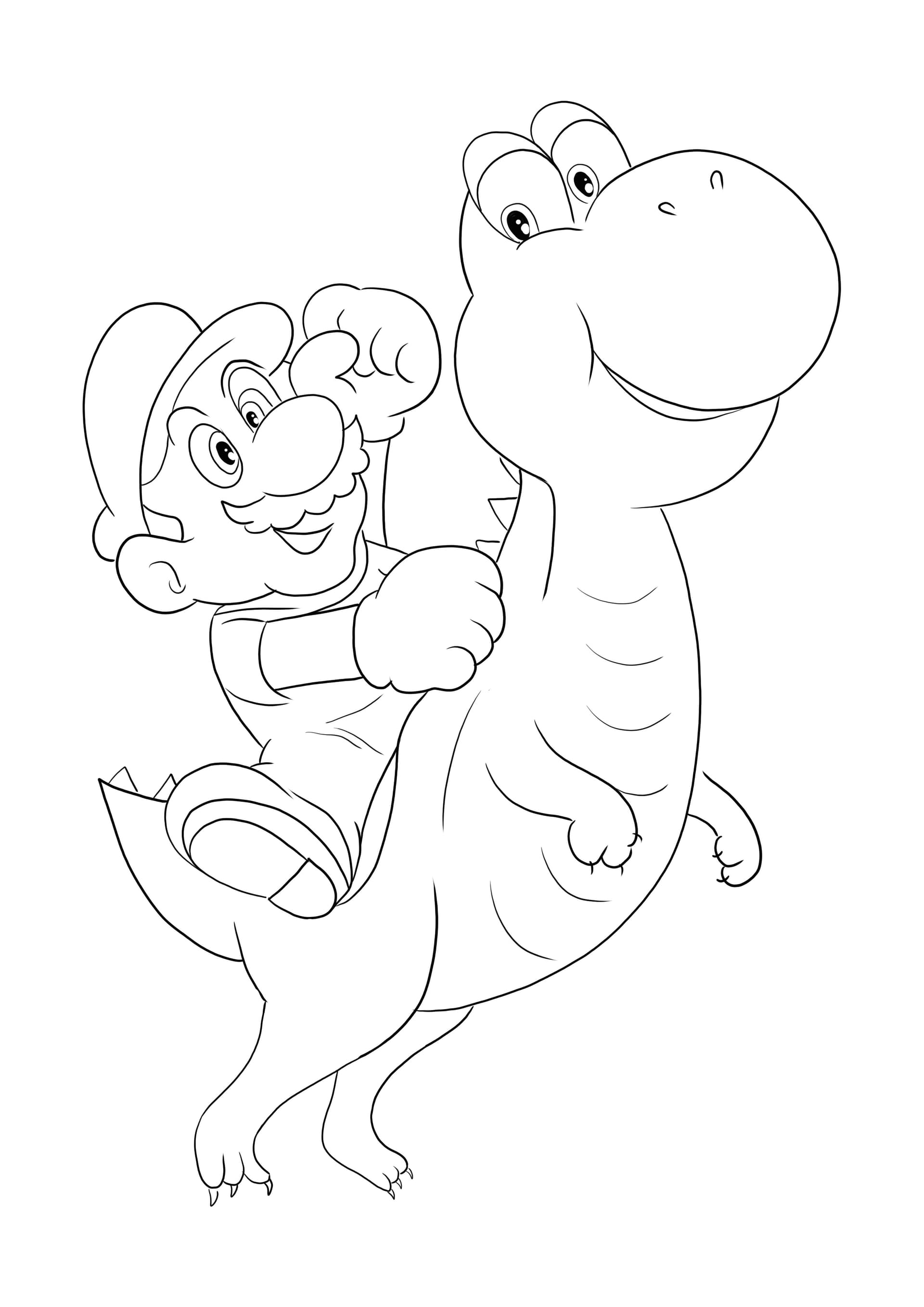 Mario with Yoshi