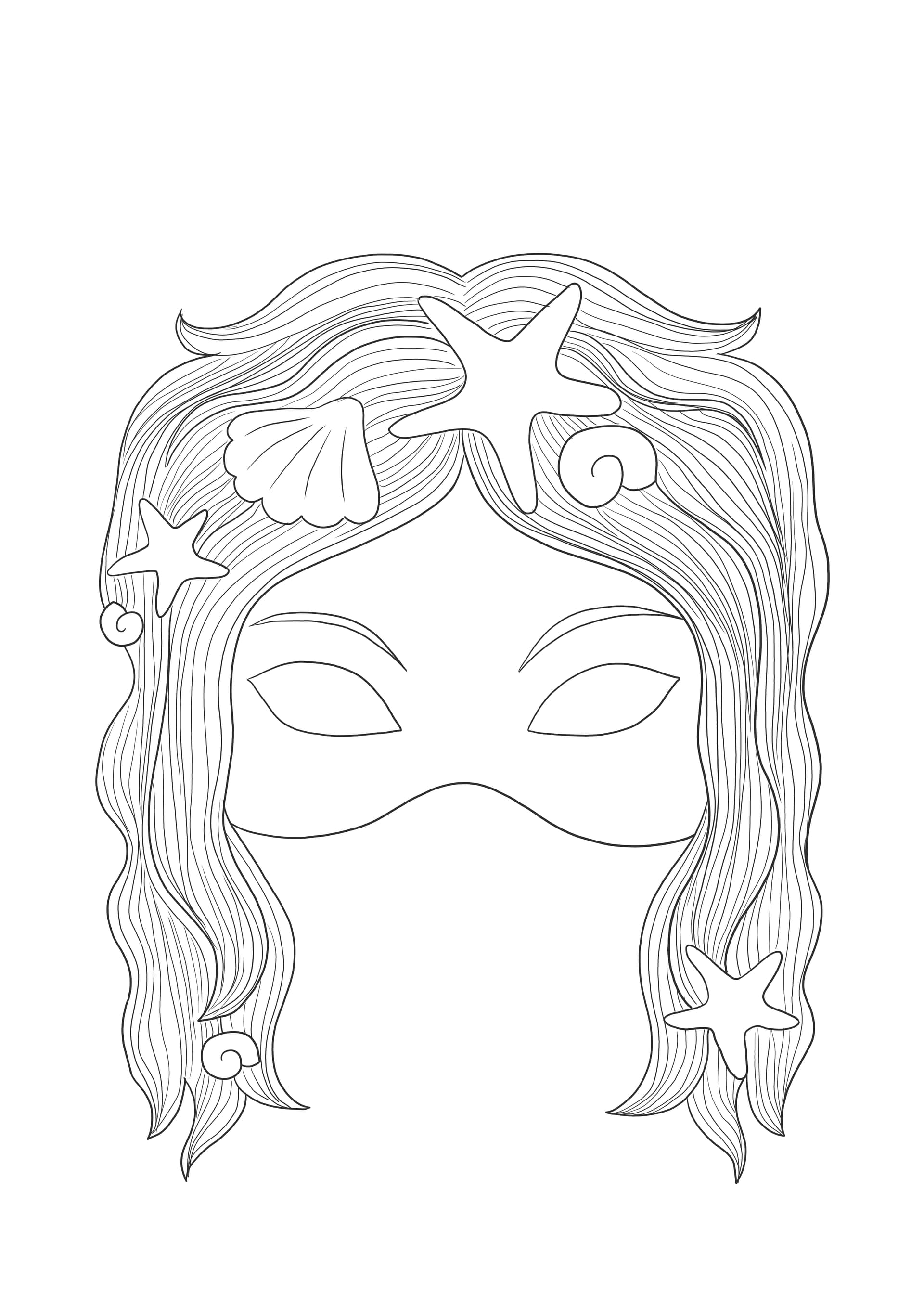 Mermaid mask