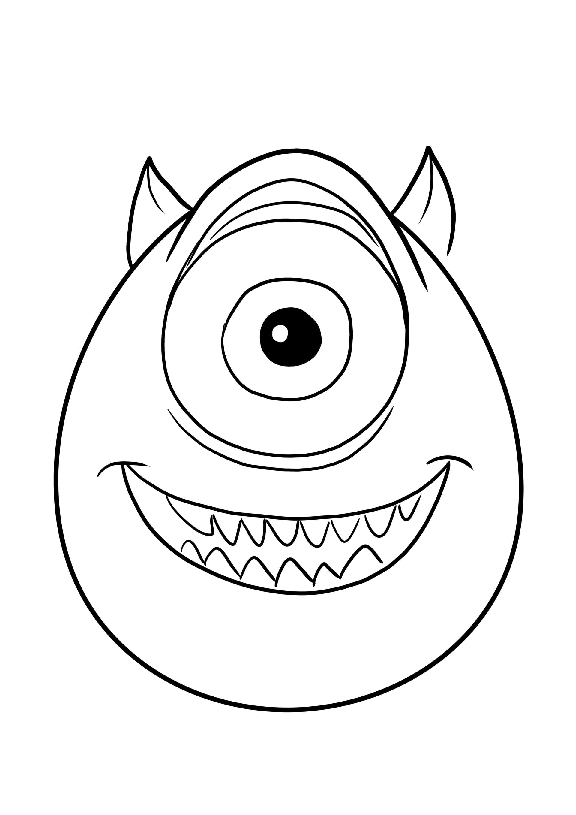 Mike Wazowski head