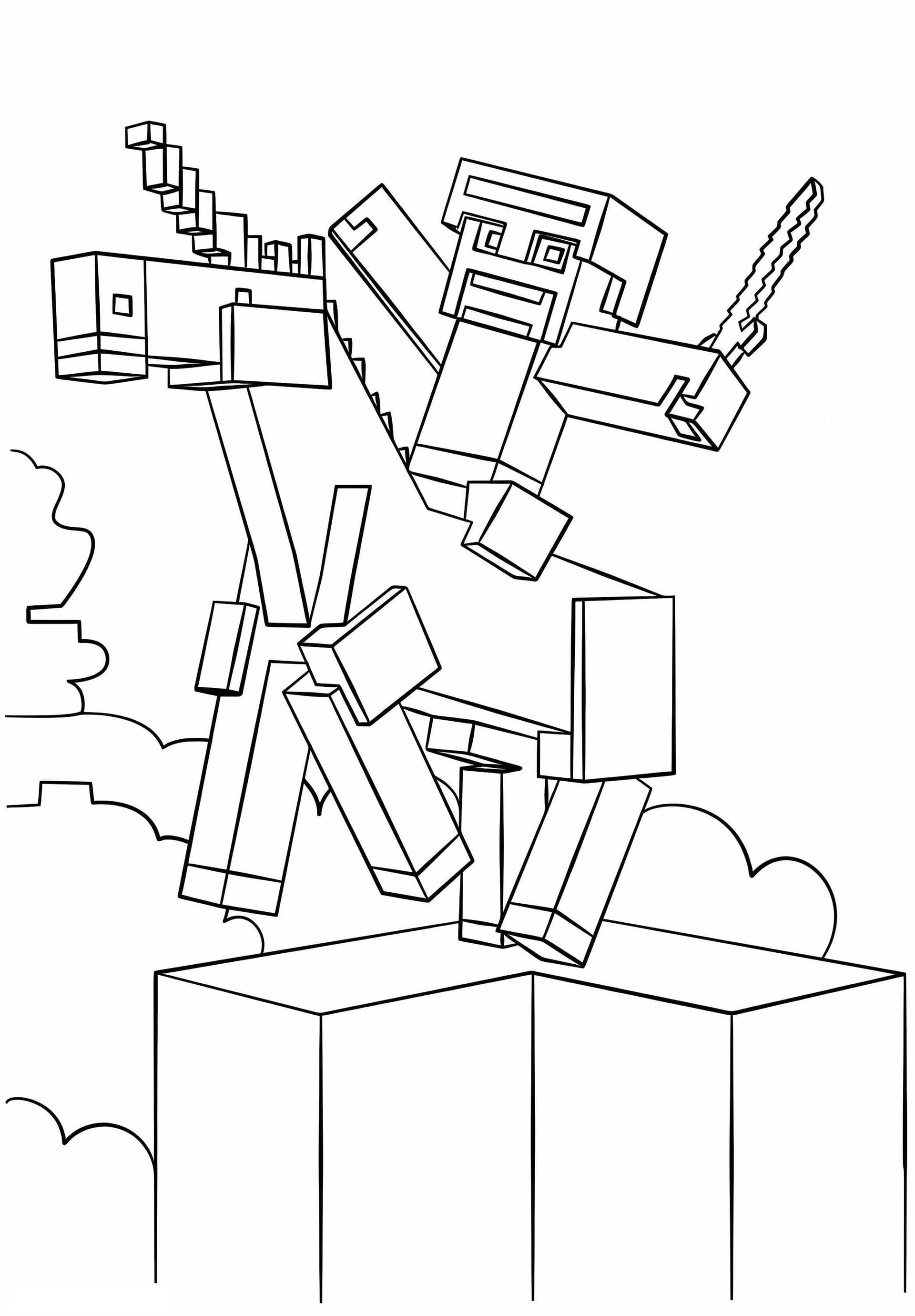 Minecraft Licorne 712X1024