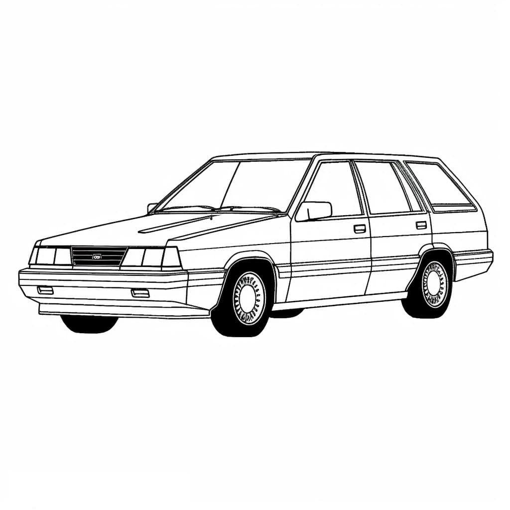 Nissan Stanza Wagon 2WD 3