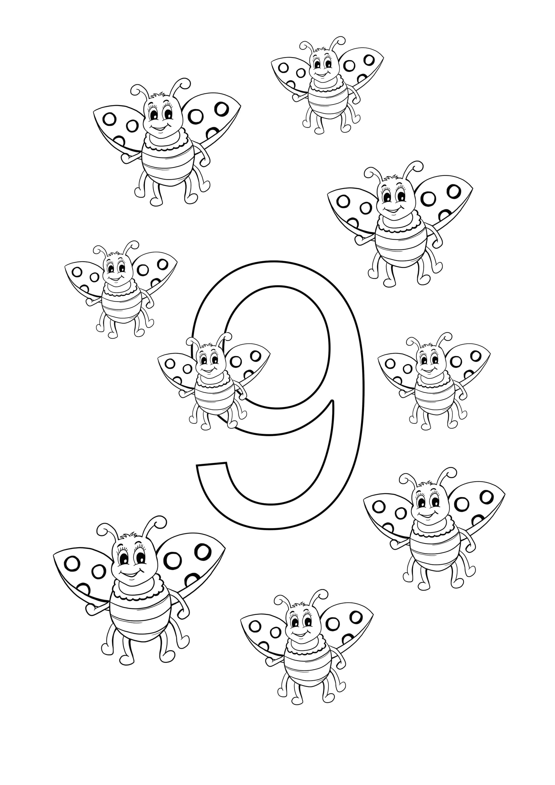 number nine