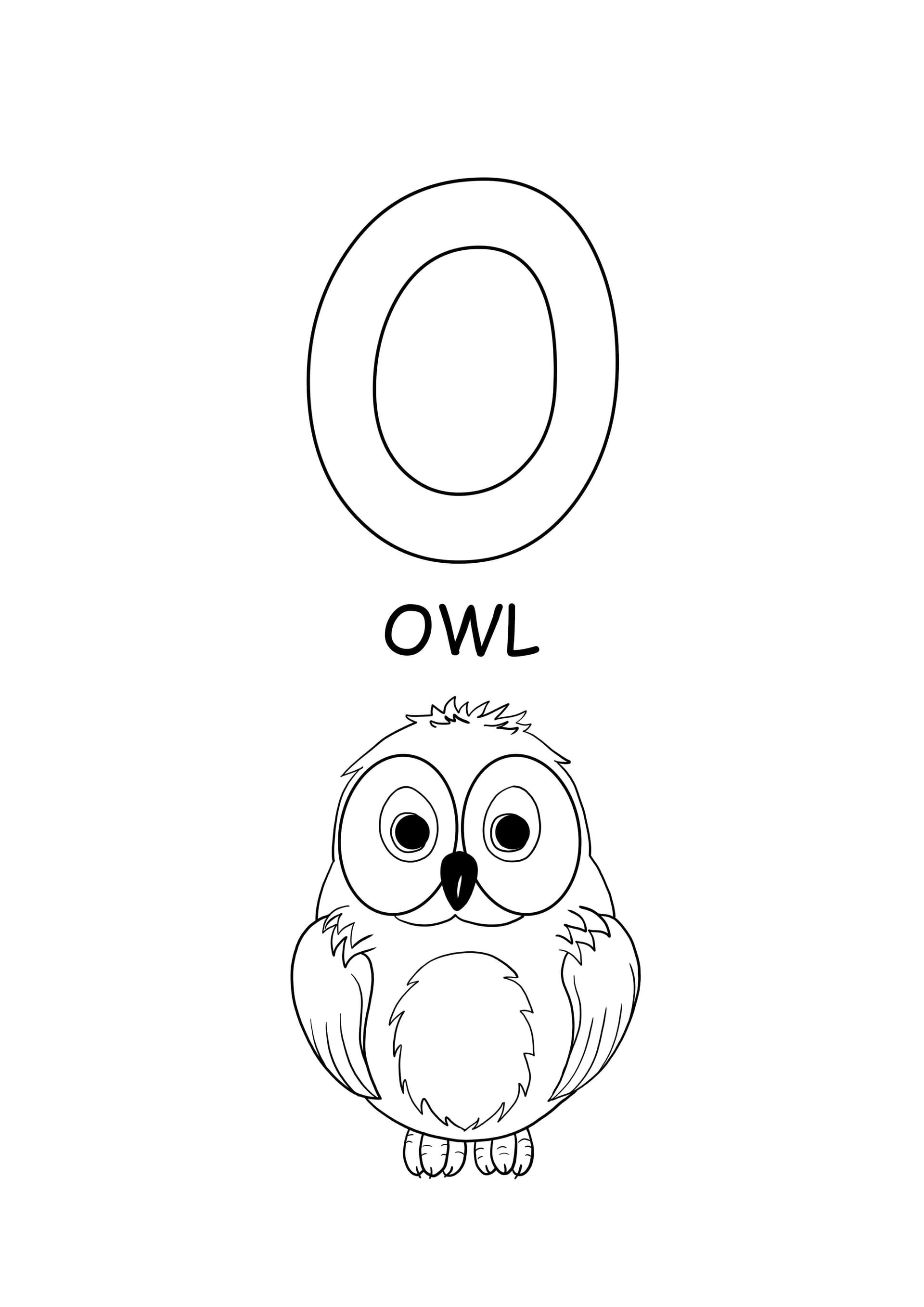upper case word-owl