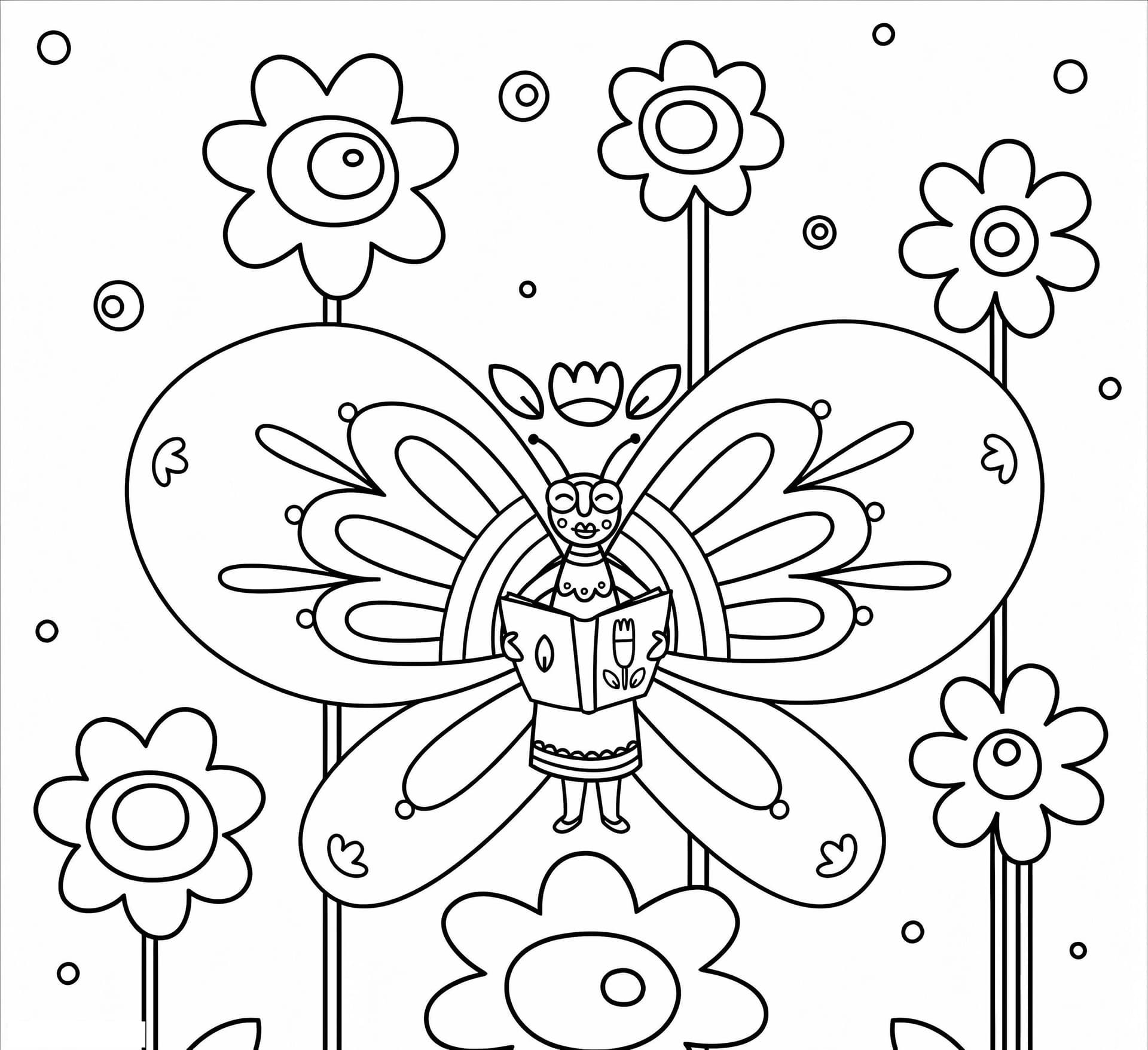 Butterfly And Book