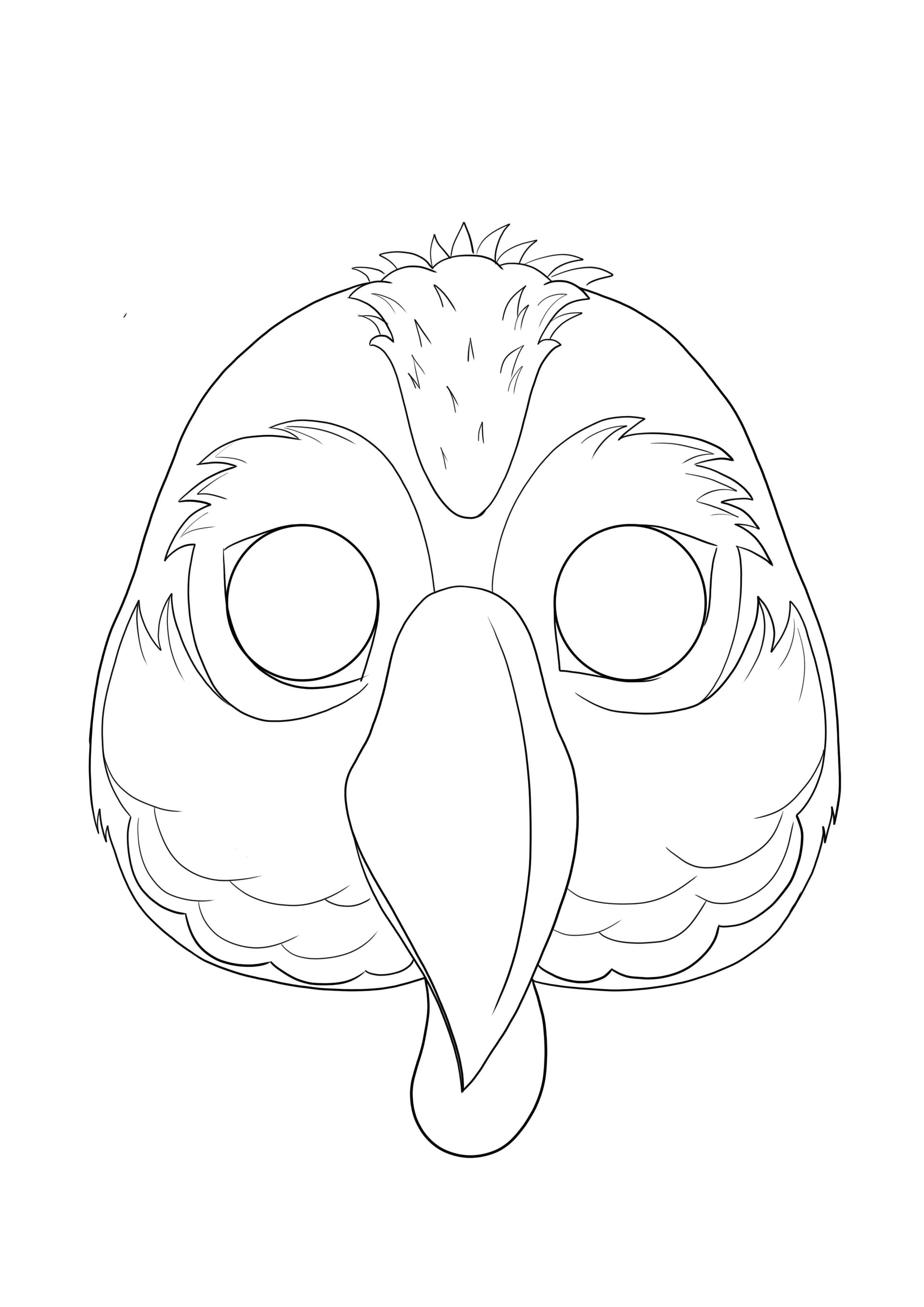 Parrot mask