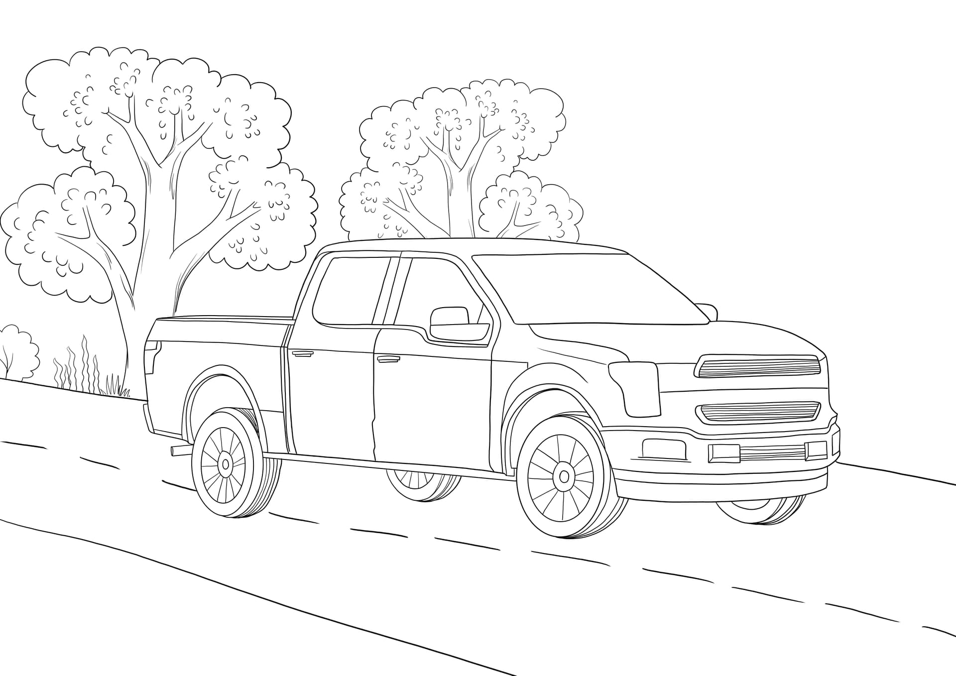 Pick-up truck