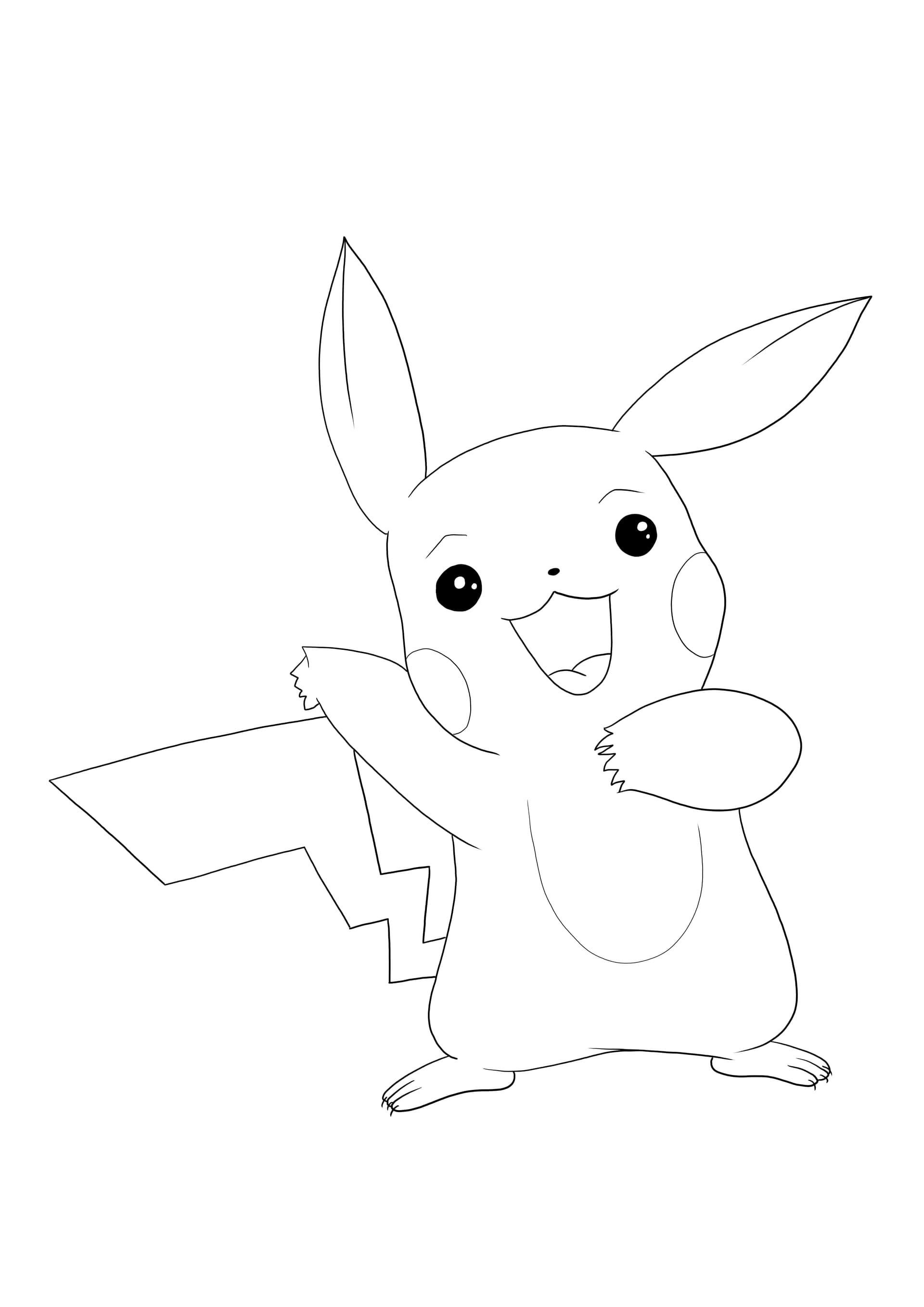 Pikachu from Pokémon GO