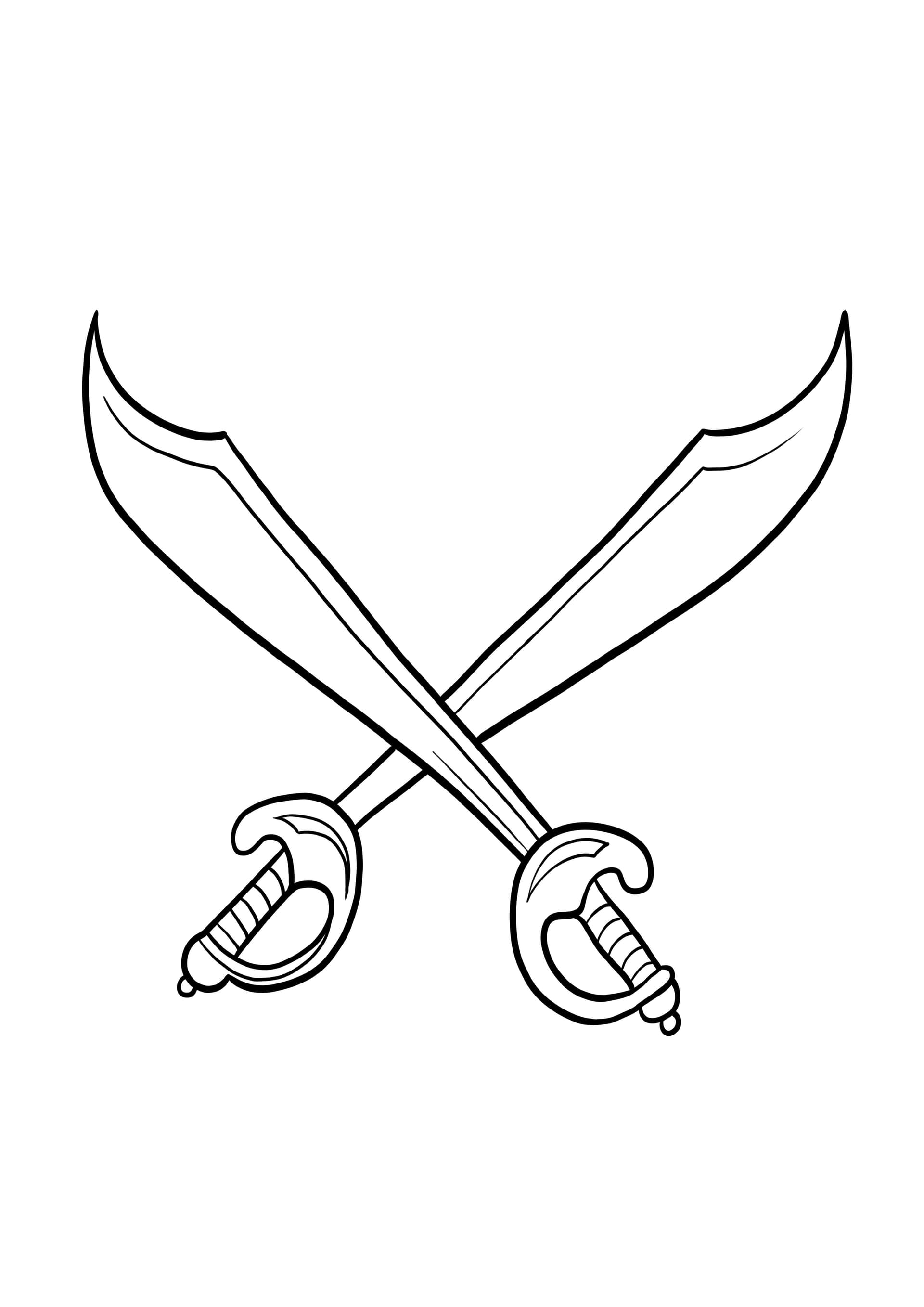 Pirate swords