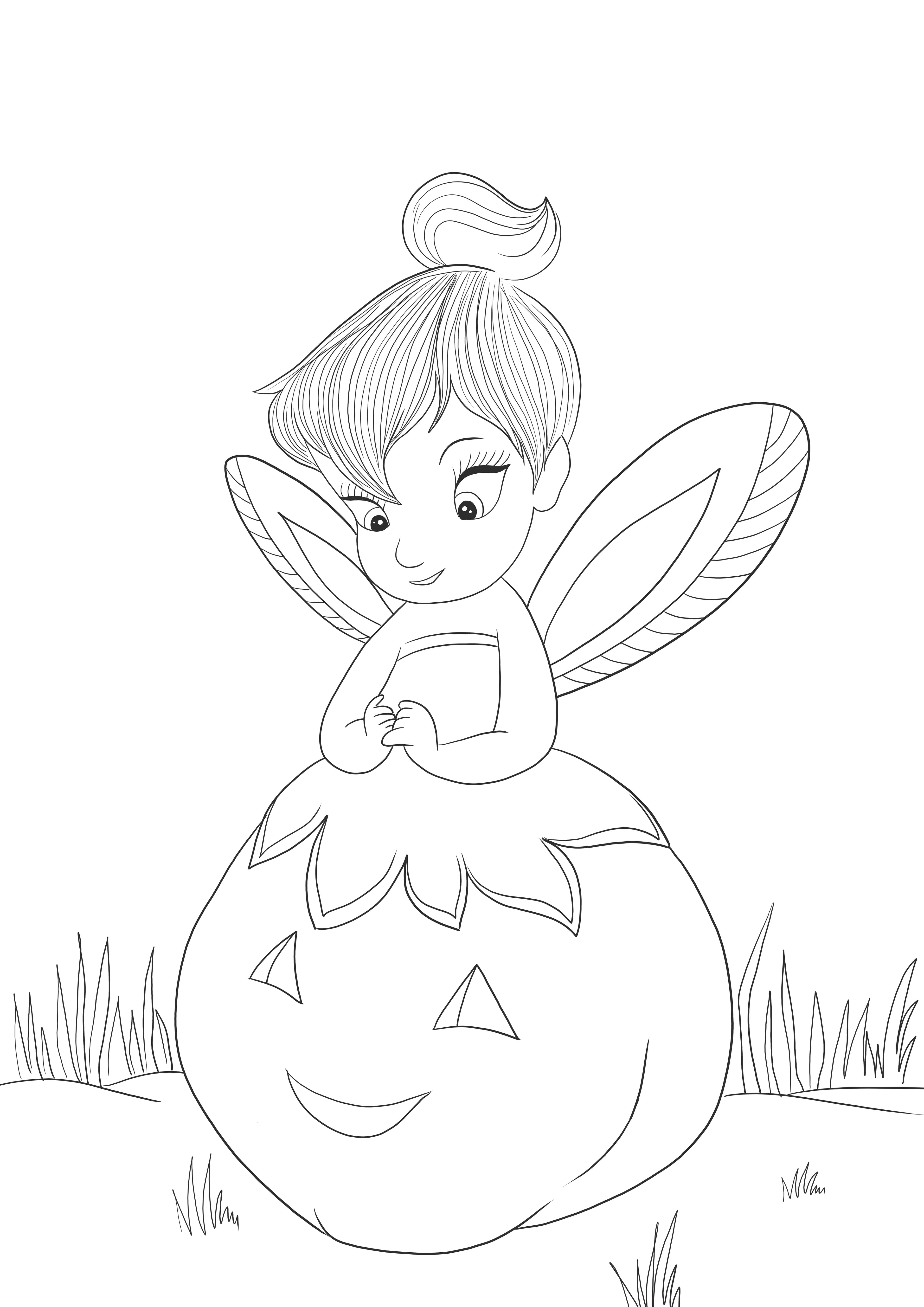 Pumpkin Tinkerbell