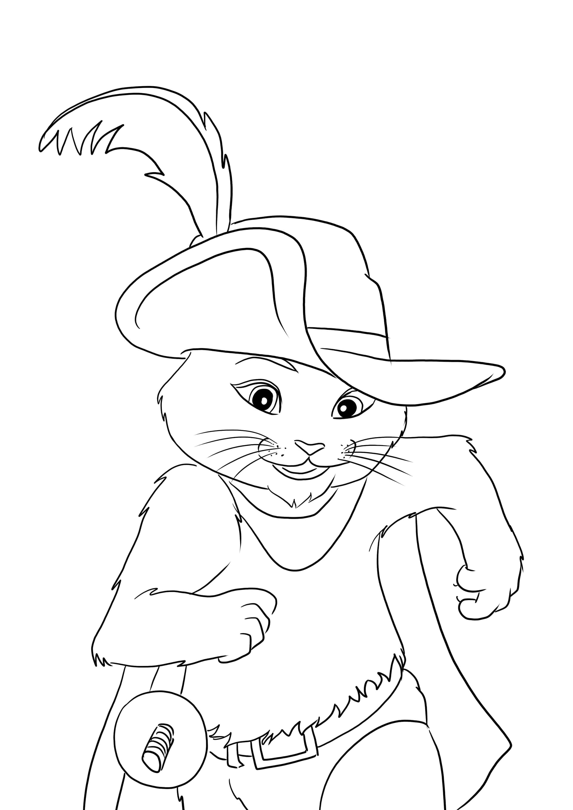 Puss in Boots running