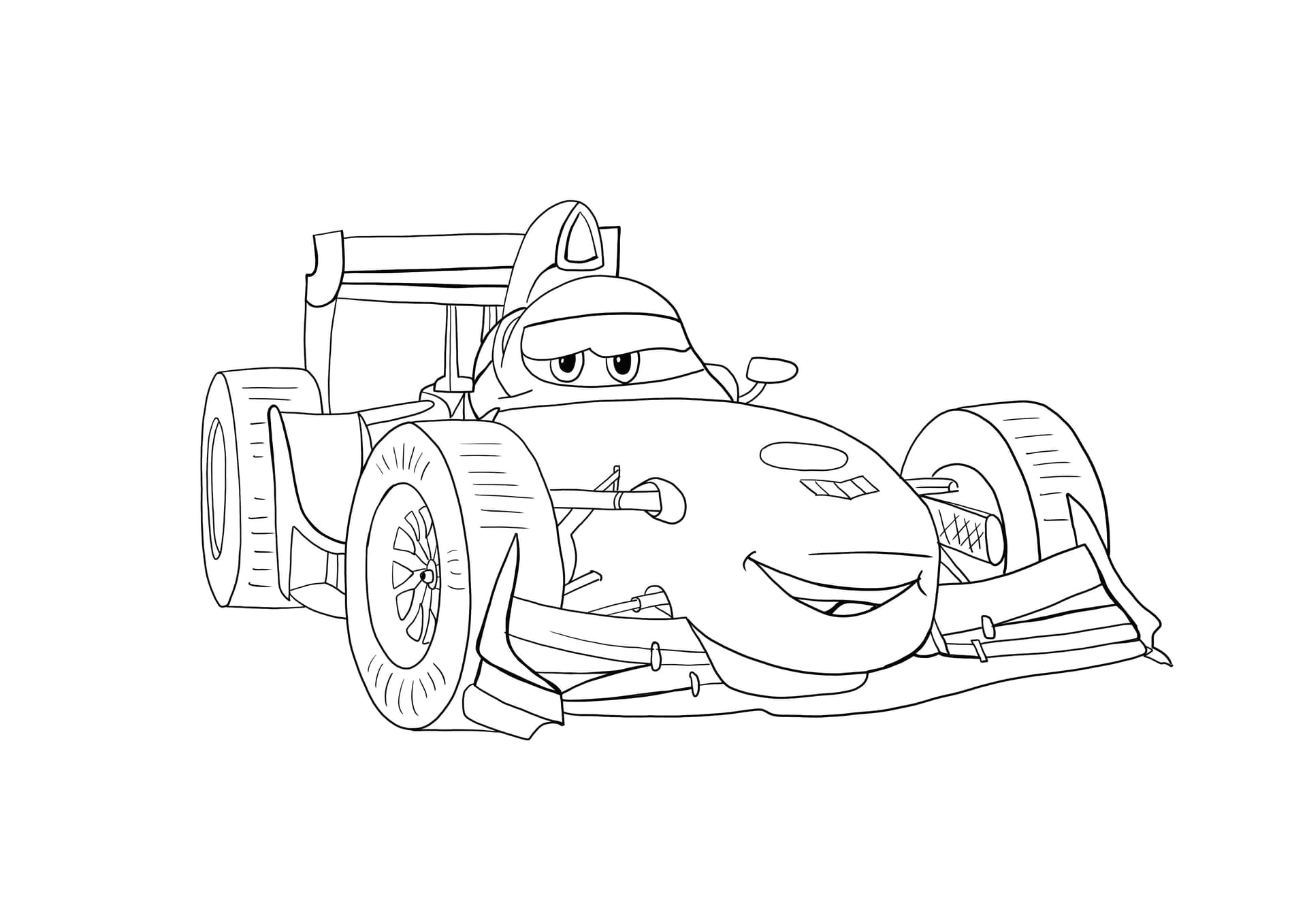 Racing car