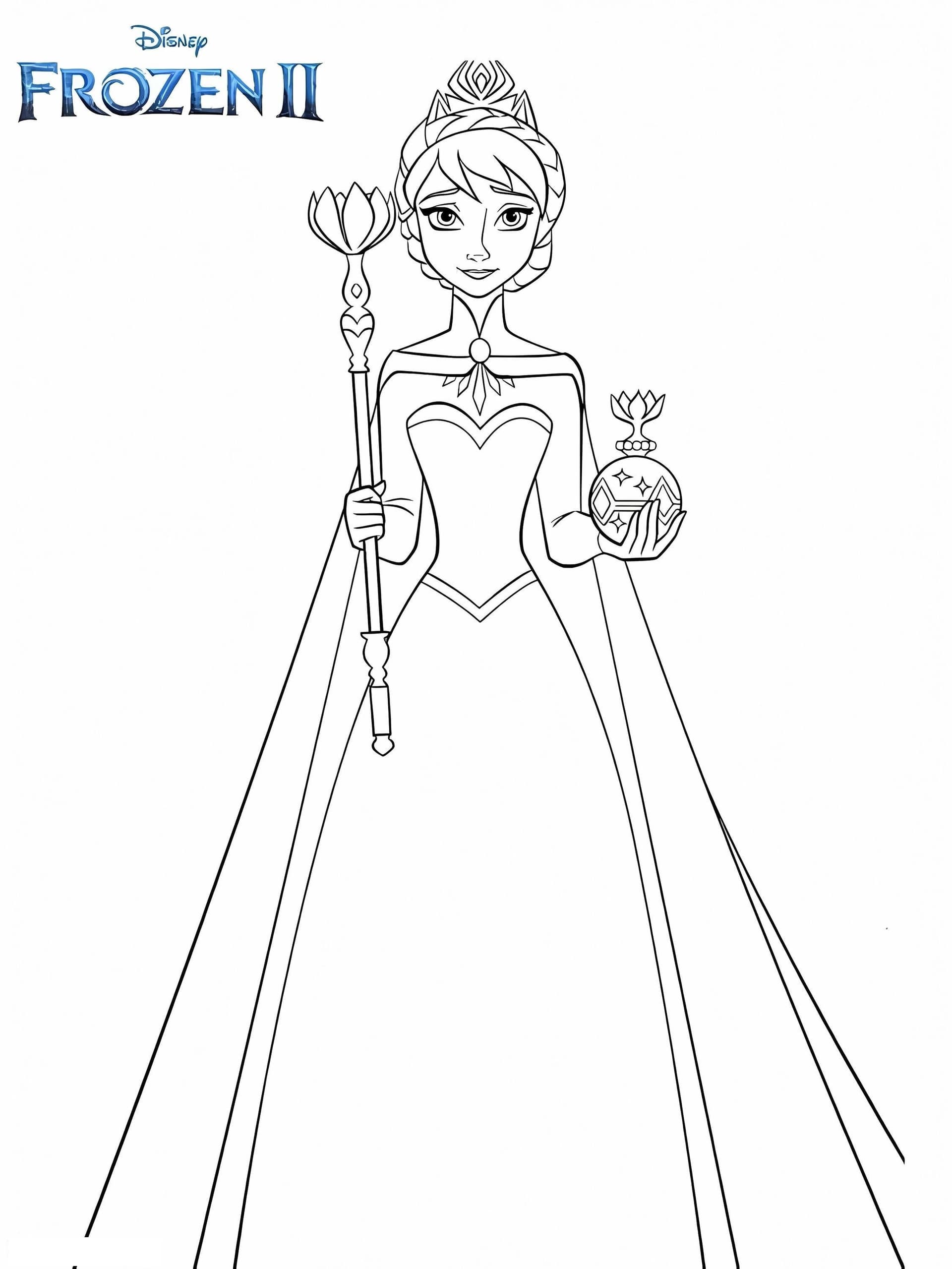 Queen Anna Frozen 2