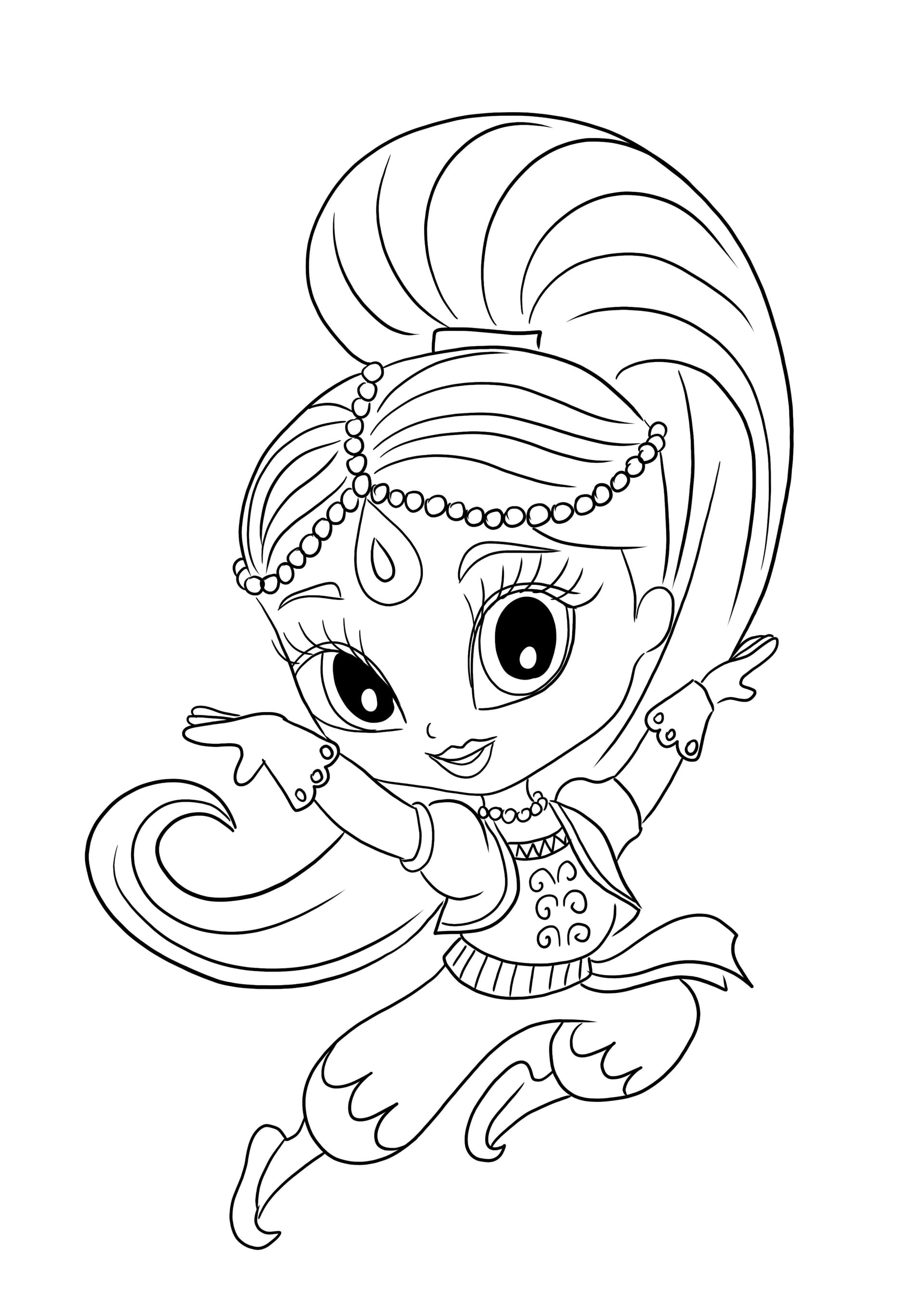 Shimmer dancing