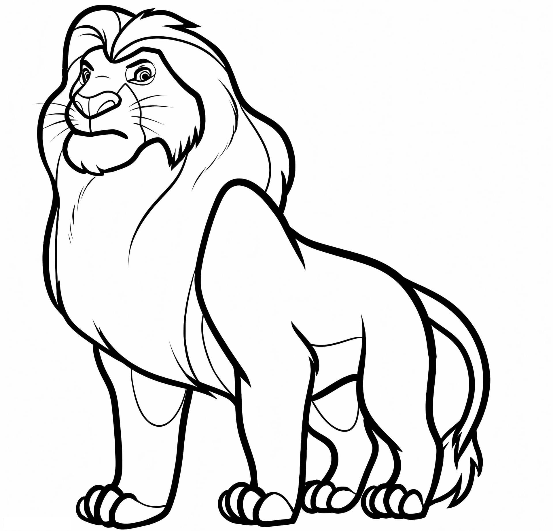 Simba Grows Up