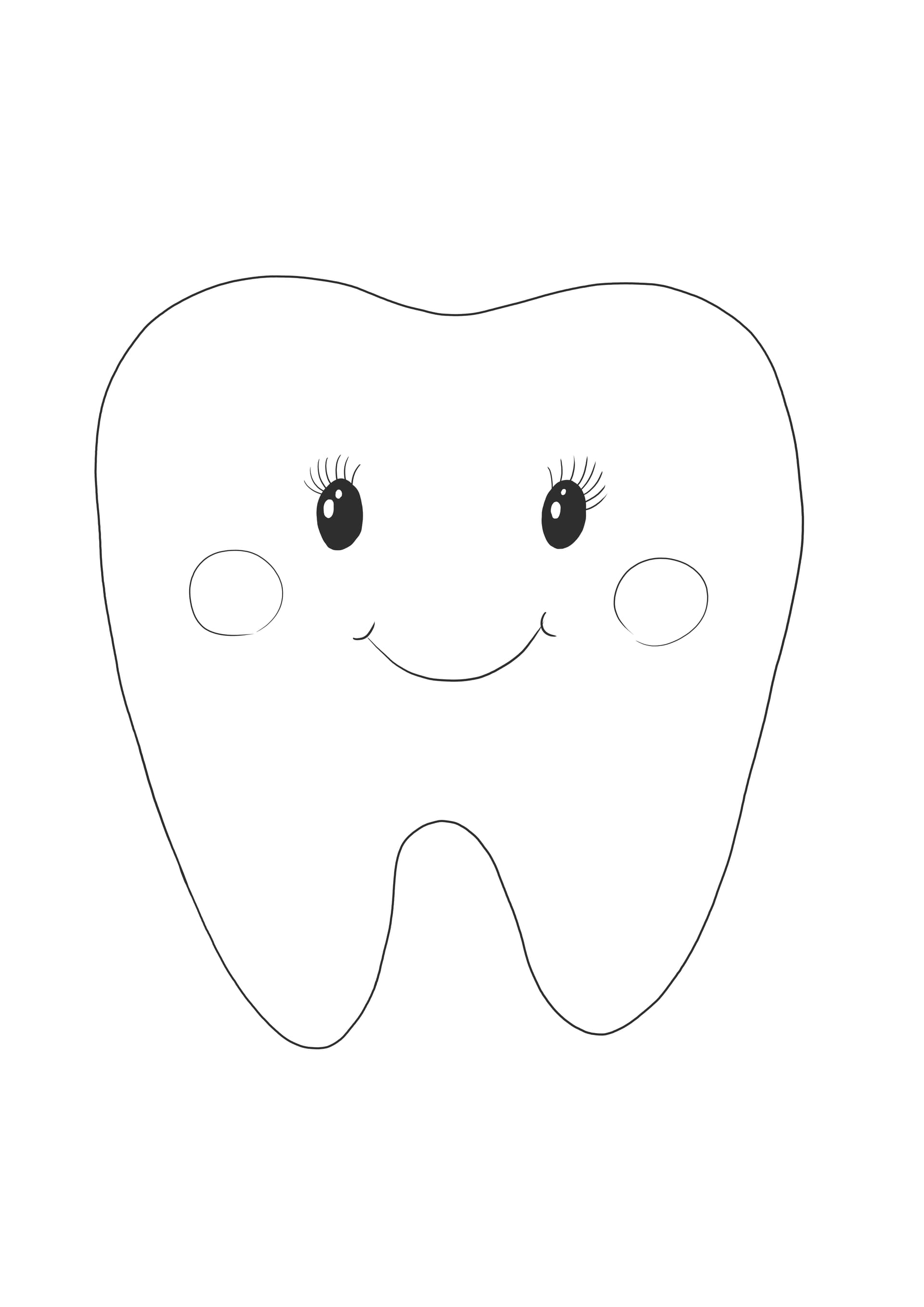 Smiling tooth
