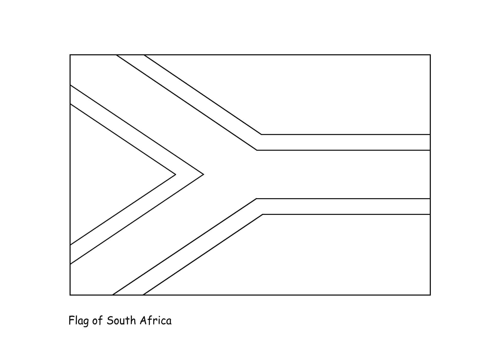 South Africa flag