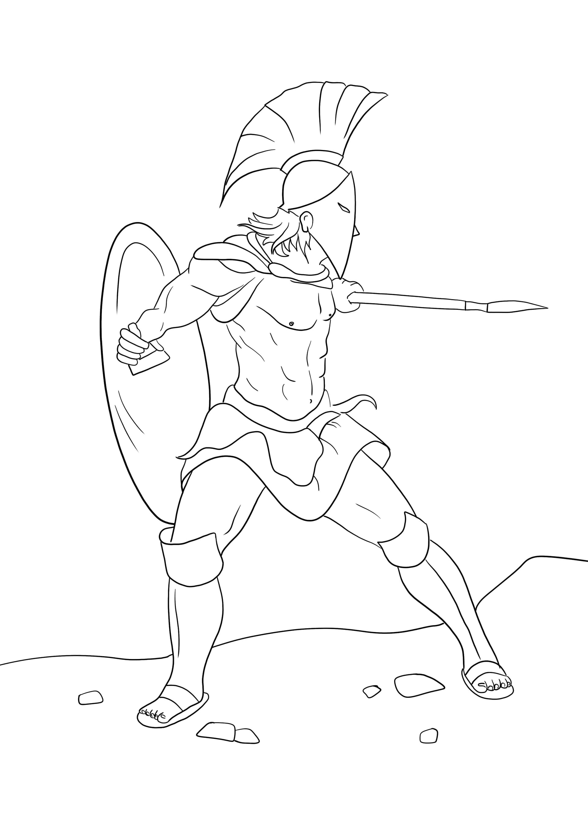 Spartan warrior