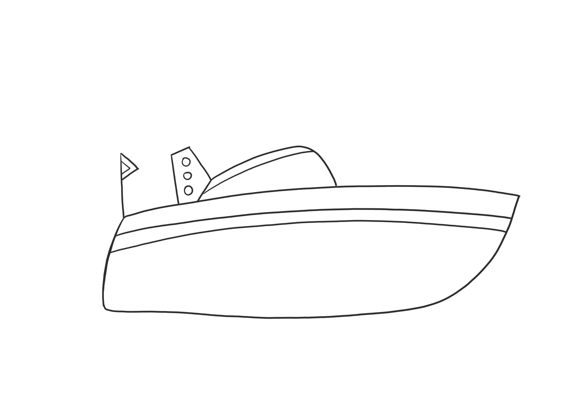 Speed boat