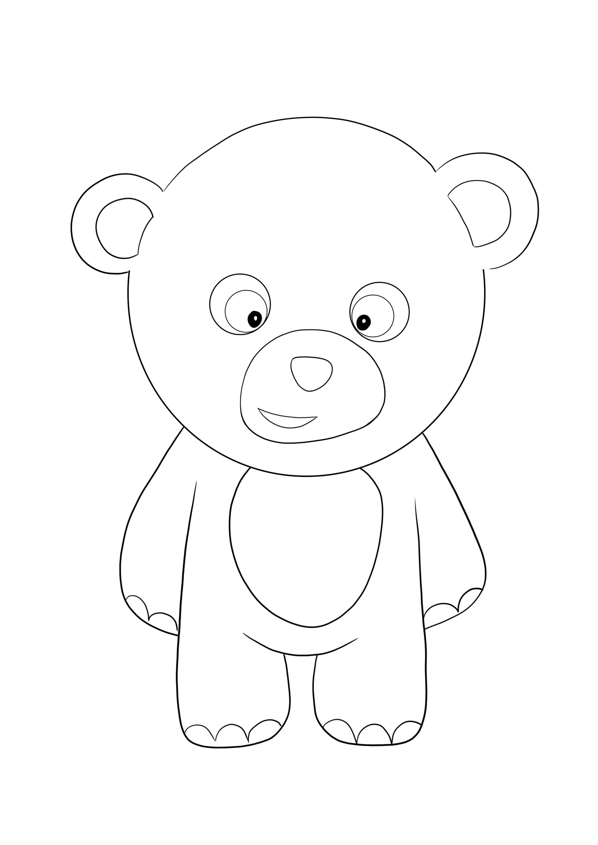 Standing Teddy Bear