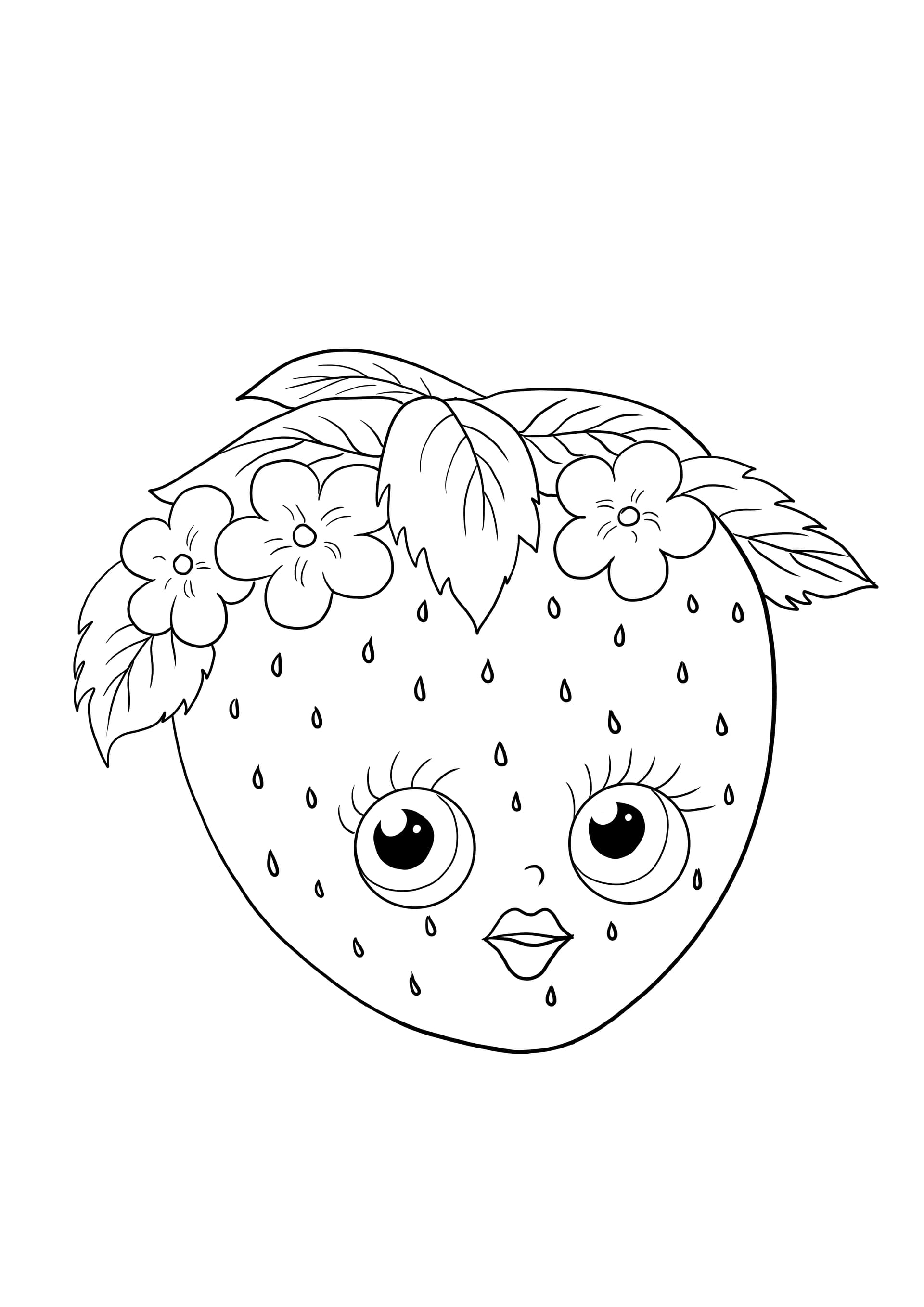 Strawberry kiss shopkin